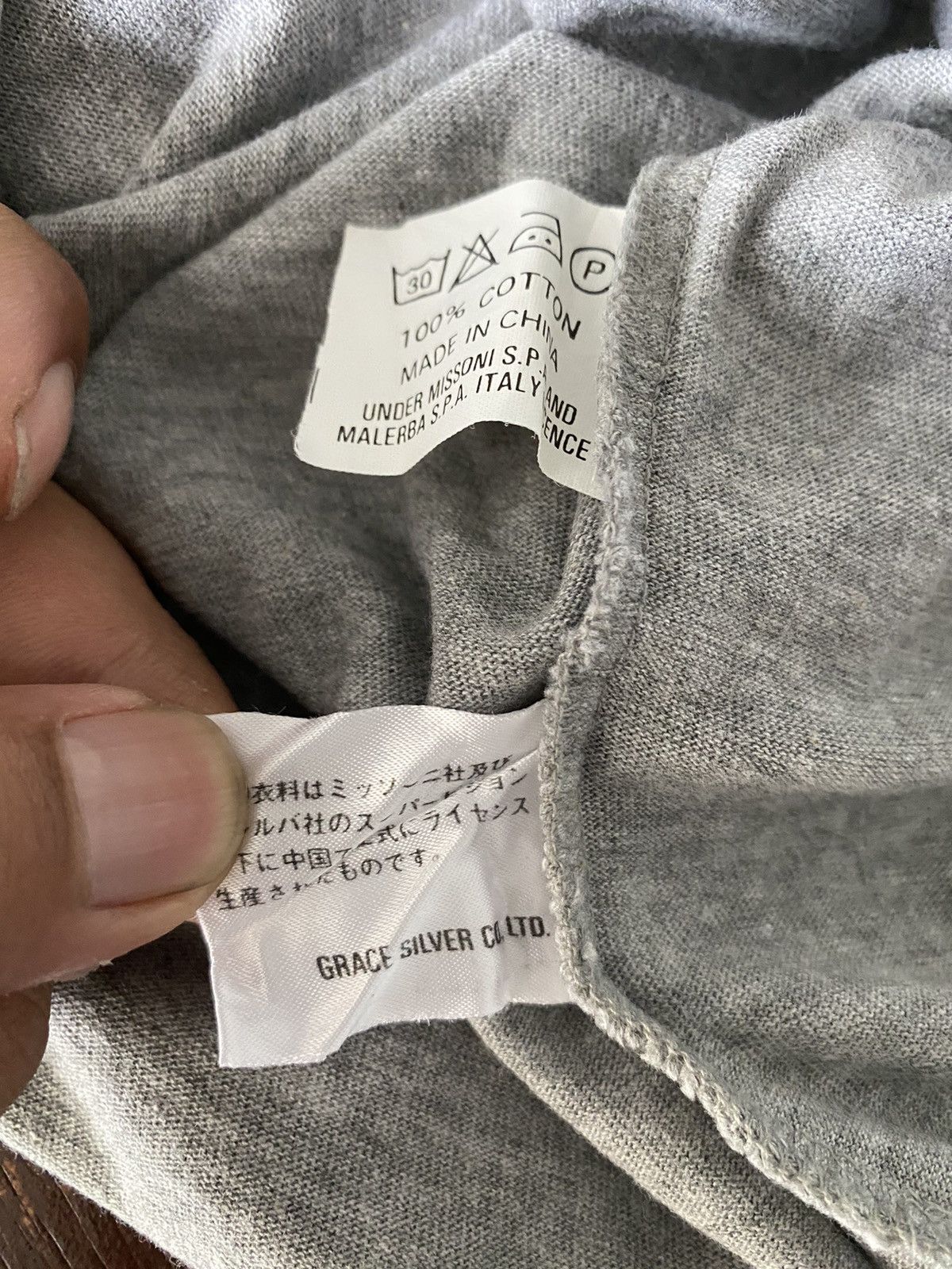 Missoni × Vintage MISSONI SPORT LOGO TEE Size US L / EU 52-54 / 3 - 4 Thumbnail