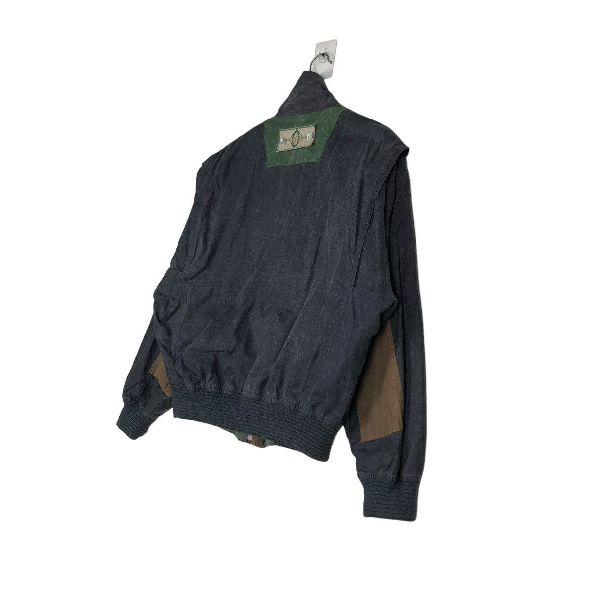 Japanese Brand 🔥VINTAGE BOMBER JACKET PARACHUTE BIKER FLYING GEAR SCENE Size US M / EU 48-50 / 2 - 12 Thumbnail