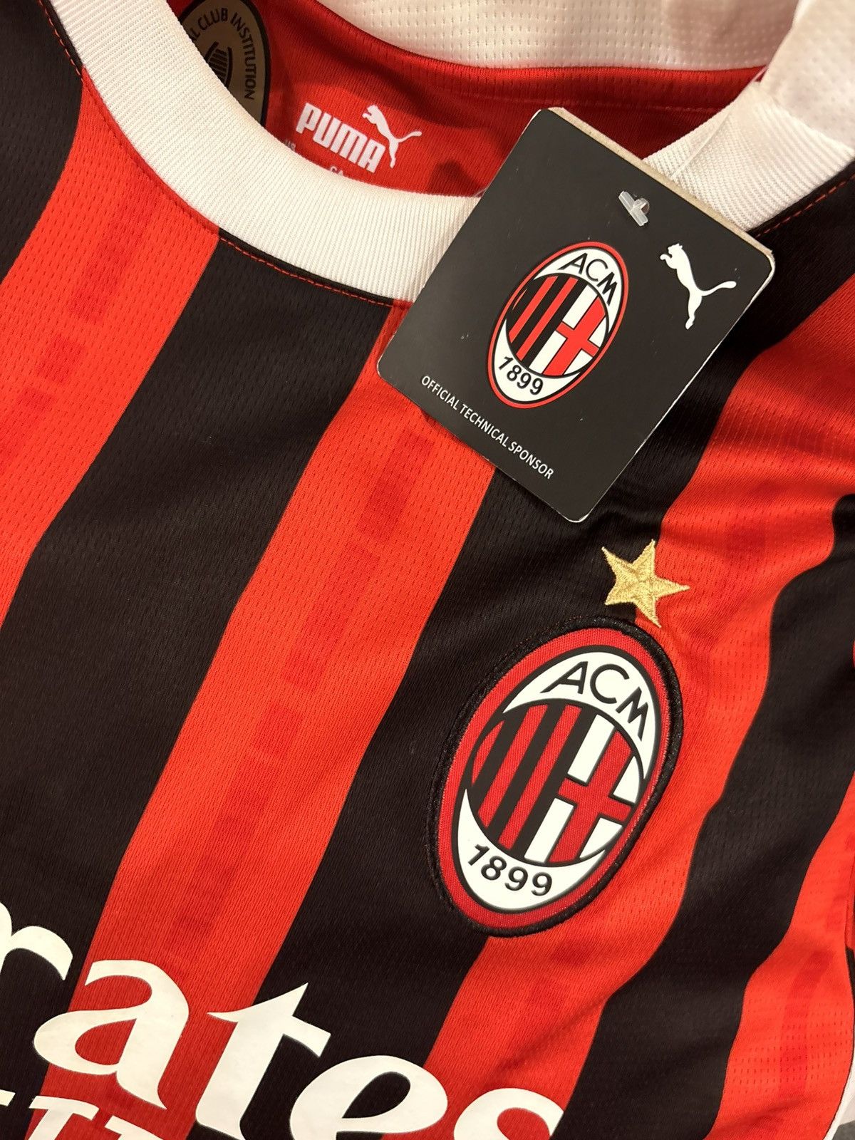 Puma AC MILAN JERSEY Size US M / EU 48-50 / 2 - 2 Thumbnail
