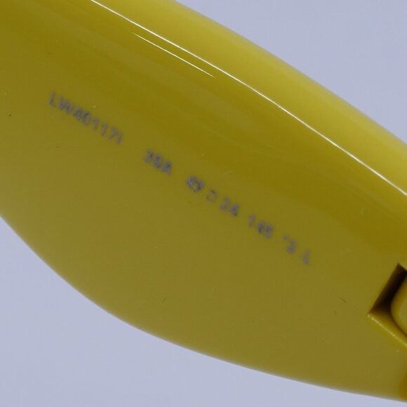 Loewe Loewe LW40117I 39A Sunglasses Shiny Yellow Cat Eye Frame Size ONE SIZE - 8 Thumbnail