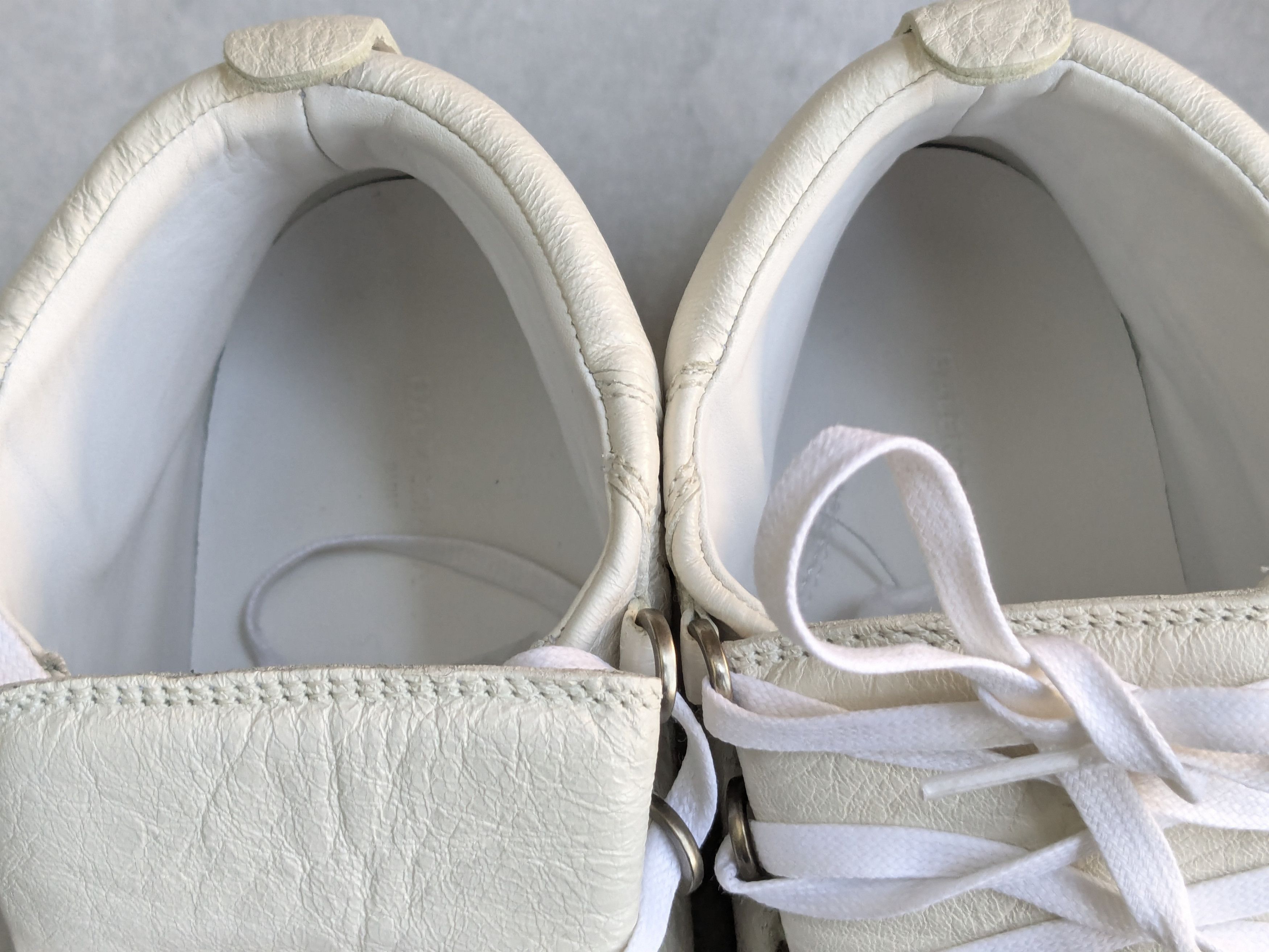 Balenciaga Balenciaga Arena White 10 High Tops Leather Size US 10 / EU 43 - 7 Thumbnail