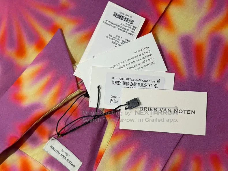 Dries Van Noten Dries Van Noten Short-sleeved pink top Size US S / EU 44-46 / 1 - 8 Thumbnail