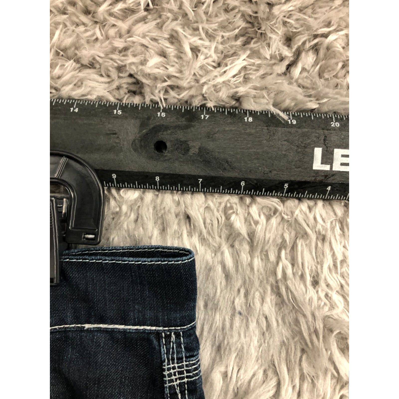 Calvin Klein Calvin Klein Jeans Mens Size 32 Mid Rise Straight Blue Dark Wash Size US 32 / EU 48 - 2 Thumbnail