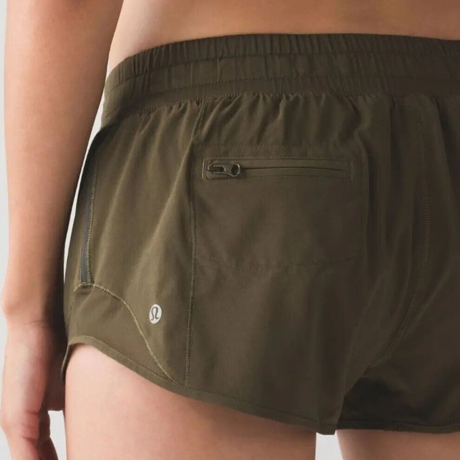Lululemon Lululemon HOTTY HOT Lined Running Athleisure Yoga Military Size 28" / US 6 / IT 42 - 6 Thumbnail