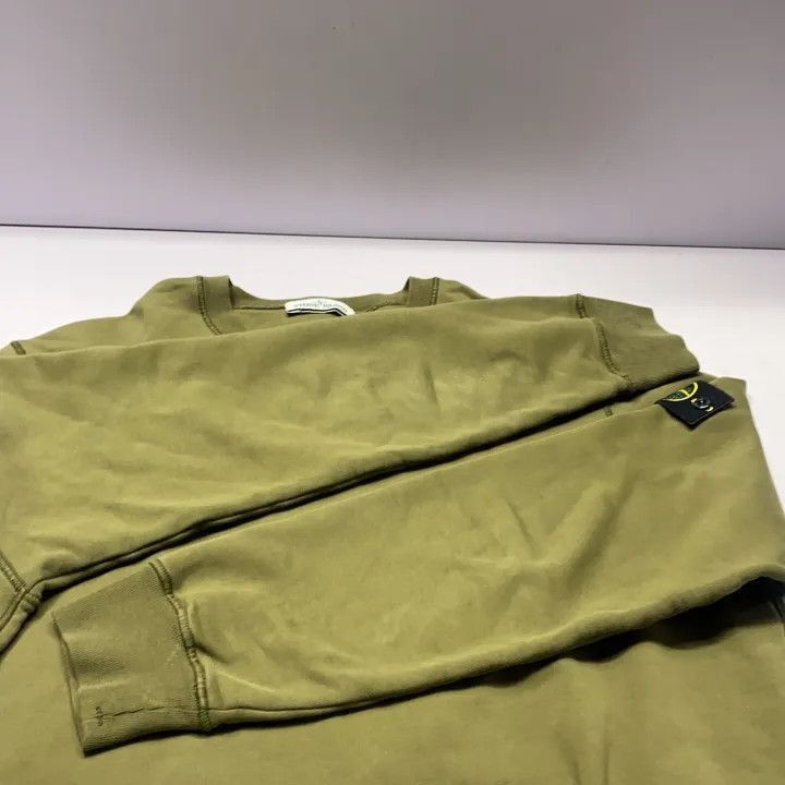 Stone Island Stone Island Olive Green Crew Sweatshirt -2506 Size US XXL / EU 58 / 5 - 7 Thumbnail