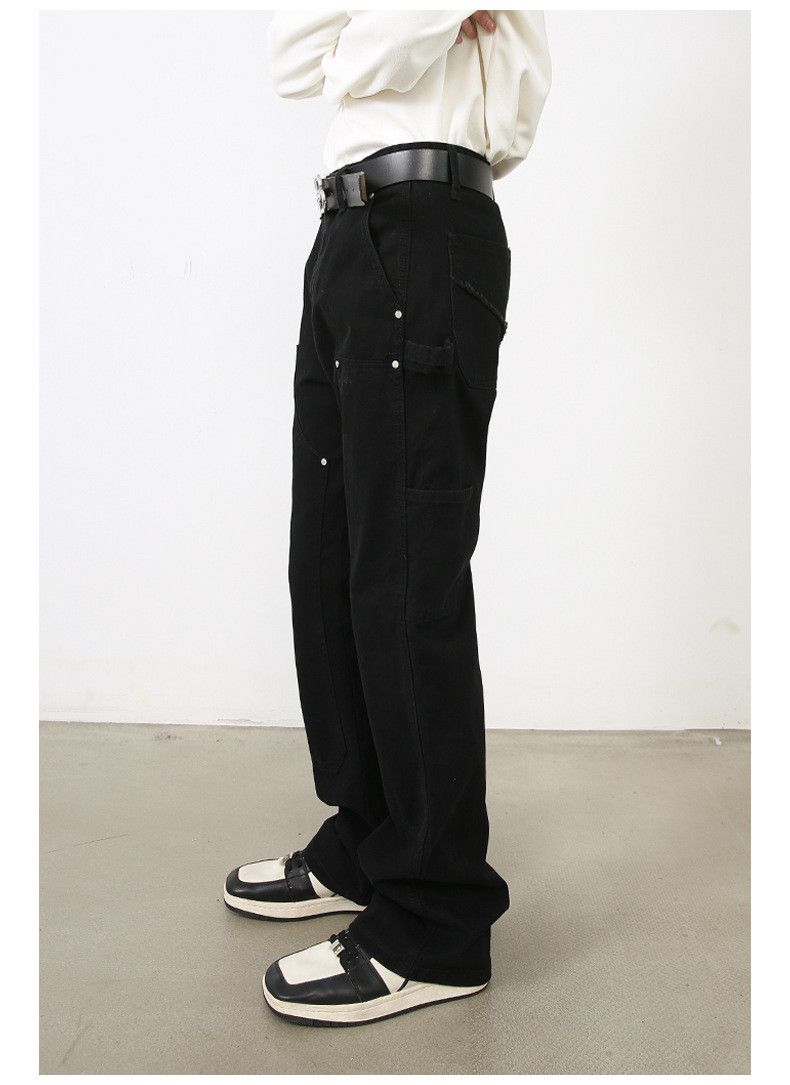 Japanese Brand × Jean American retro men's loose cargo jeans Size US 32 / EU 48 - 5 Thumbnail