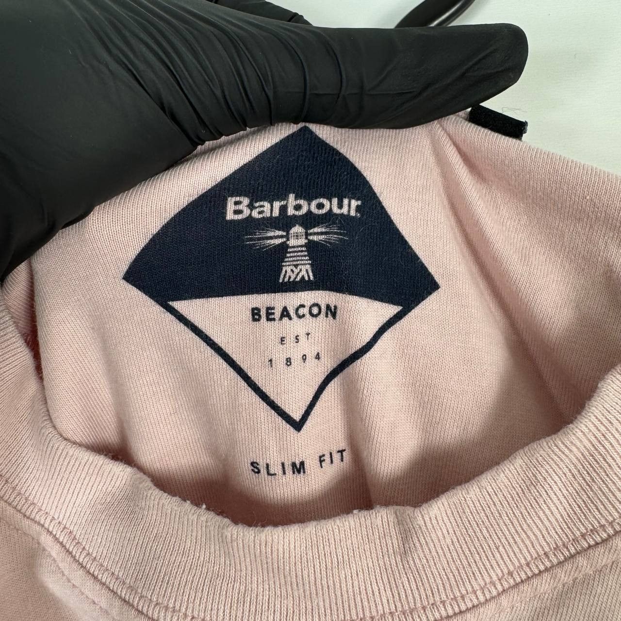 Barbour Barbour Beacon T-Shirt Pink Slim Fit Logo Graphic Casual XL Size US XL / EU 56 / 4 - 3 Thumbnail