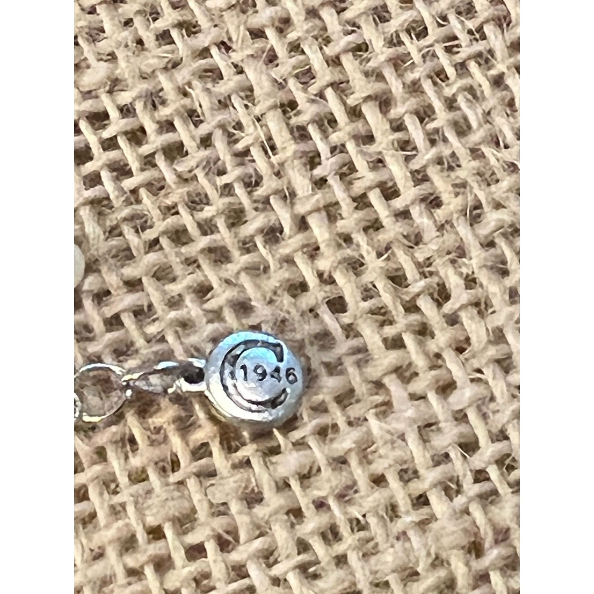 Other Cato C 1946 Silver Tone Black Enamel necklace clear rhinesto Size ONE SIZE - 5 Thumbnail
