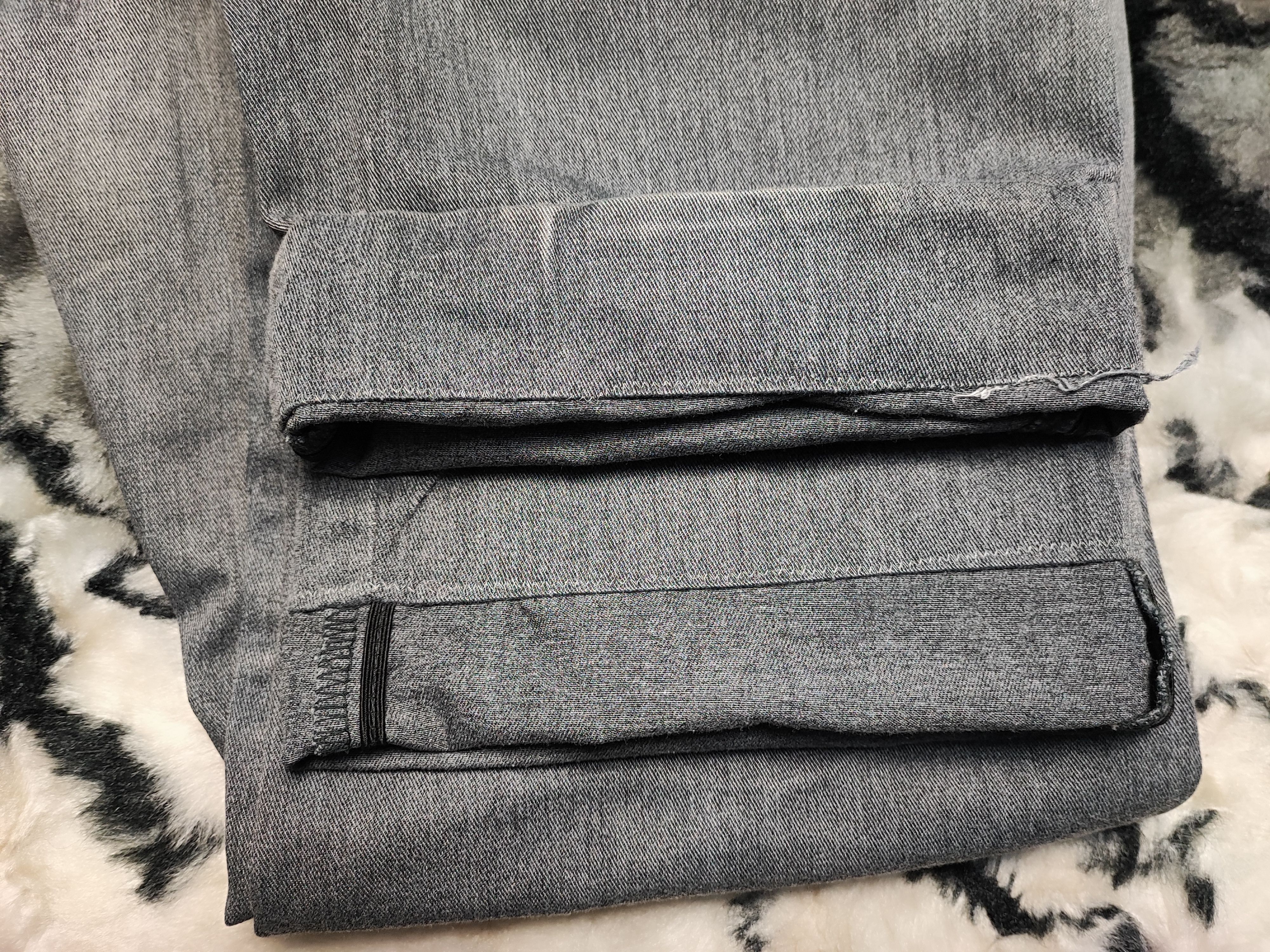 If Six Was Nine DOMINATE HANDCRAFTED BIKER JEANS STYLE Size US 35 - 19 Thumbnail