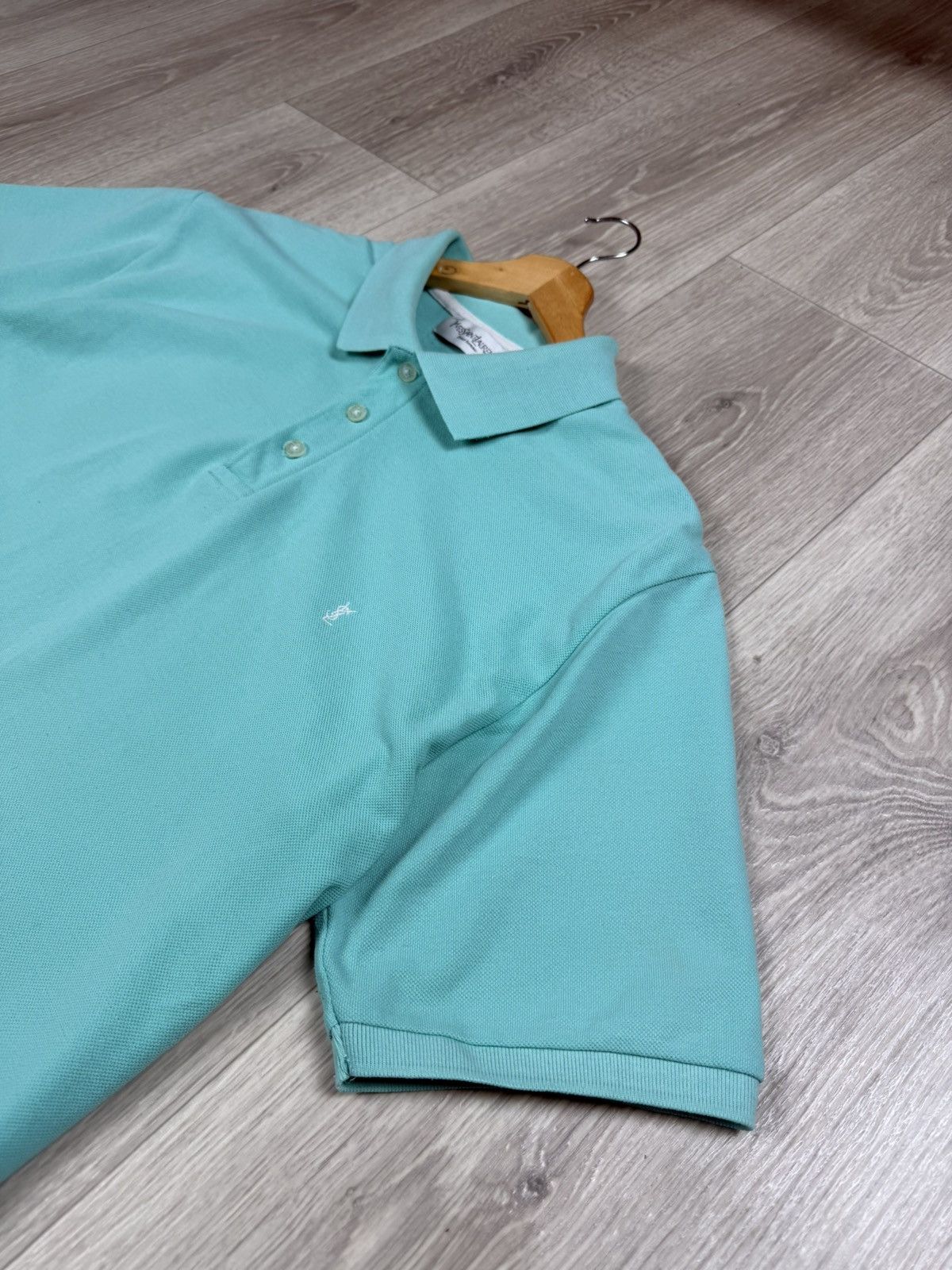 Yves Saint Laurent Vintage Yves Saint Laurent Polos Shirt YSL Logo Size XL Size US XL / EU 56 / 4 - 4 Thumbnail