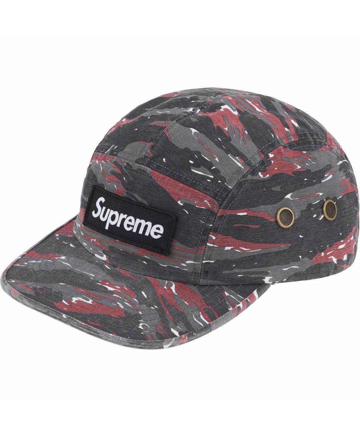 Supreme Tiger Camo Camp Cap | Grailed