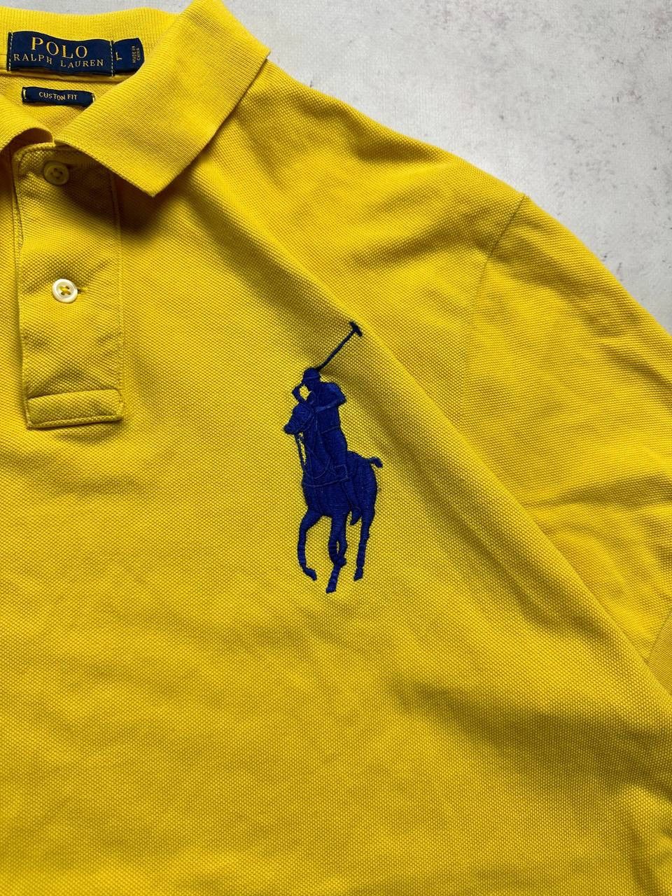 Polo Ralph Lauren × Vintage Vintage Polo Ralph Lauren Chief Keef Style Polo Shirt L Size US L / EU 52-54 / 3 - 4 Thumbnail