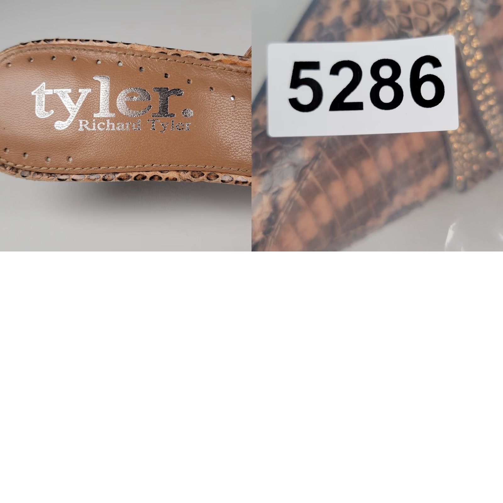 Richard Tyler Richard Tyler Snake Skin Heals Women's Size 6.5 Size US 7 / IT 37 - 10 Thumbnail