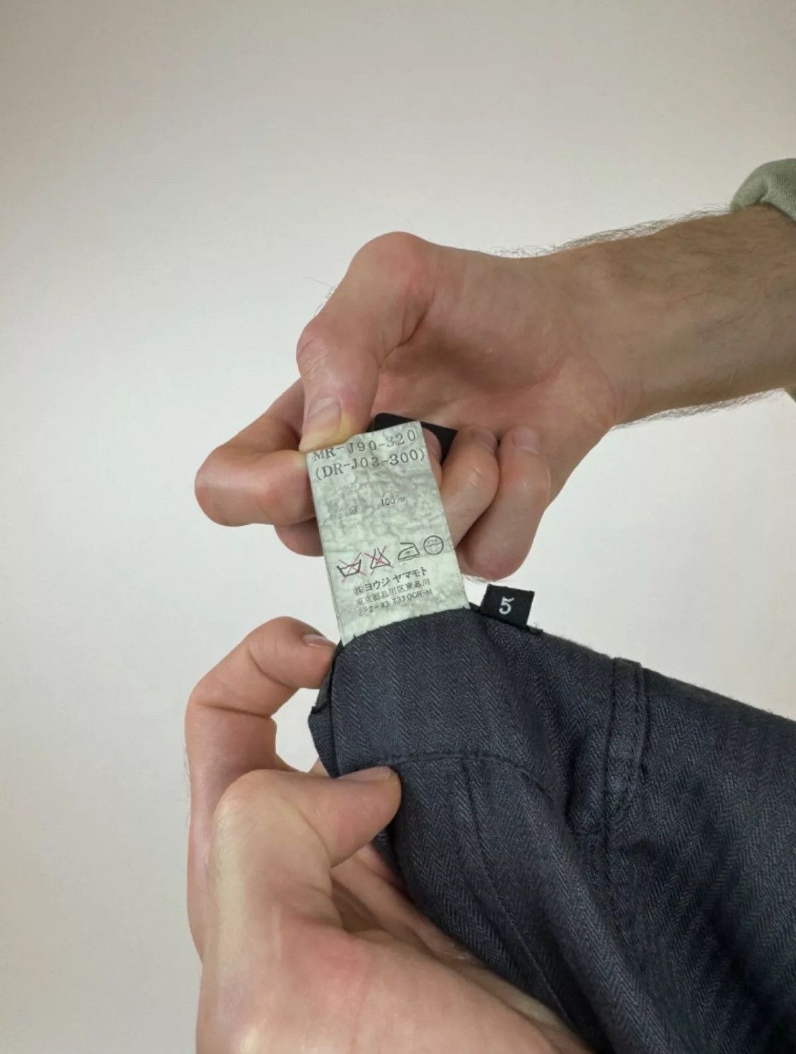 Yohji Yamamoto Archive YOHJI YAMAMOTO Linen Blazer Jacket Mens size 5/3XL Size 54L - 6 Thumbnail