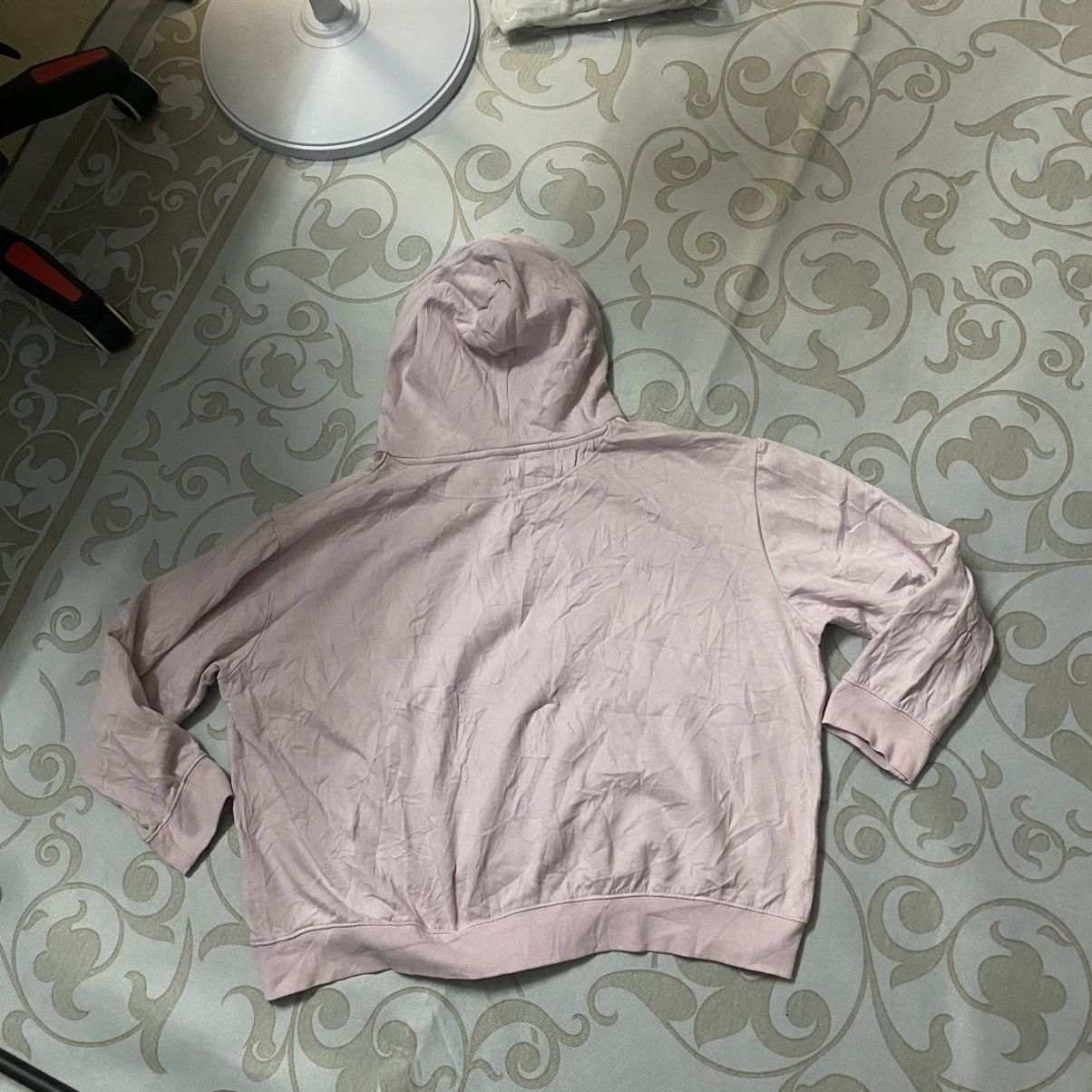 H&M H&M Plain Pink Hoodie Size L / US 10 / IT 46 - 4 Thumbnail