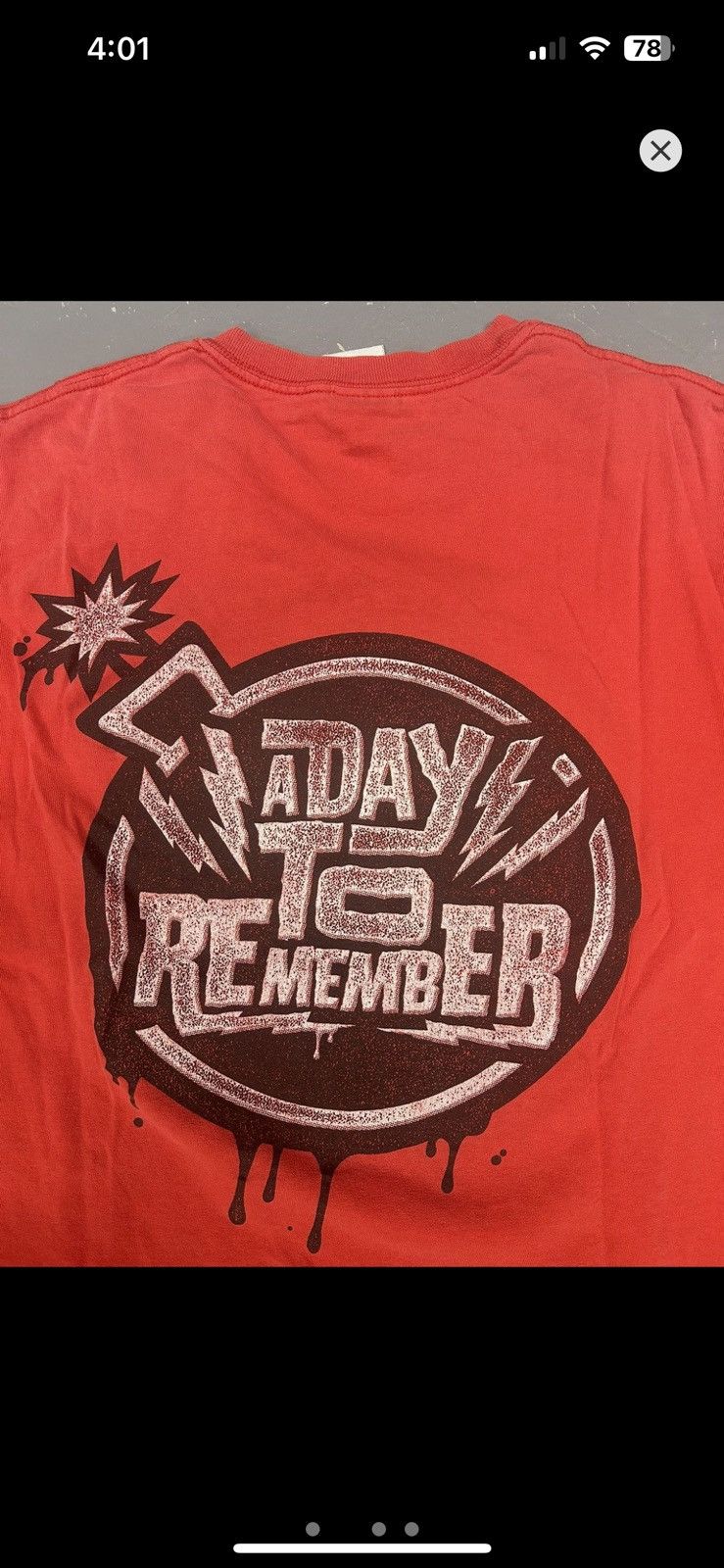 Band Tees × Vintage Crazy Vintage Y2K Essential a Day to Remember Band Tee Shirt Size US M / EU 48-50 / 2 - 2 Thumbnail