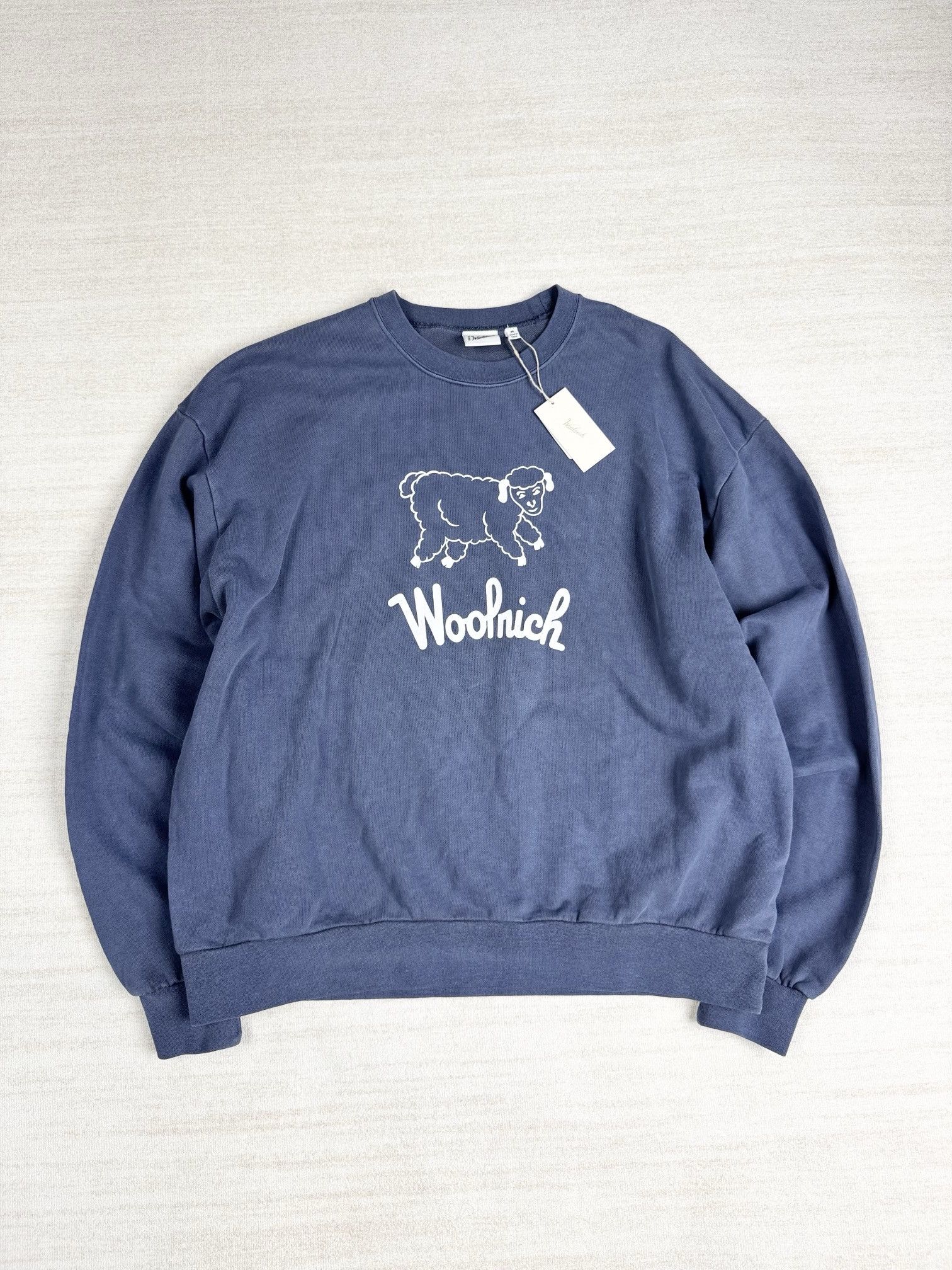 Woolrich Woolen Mills washed sweatshirt Size US M / EU 48-50 / 2 - 1 Thumbnail