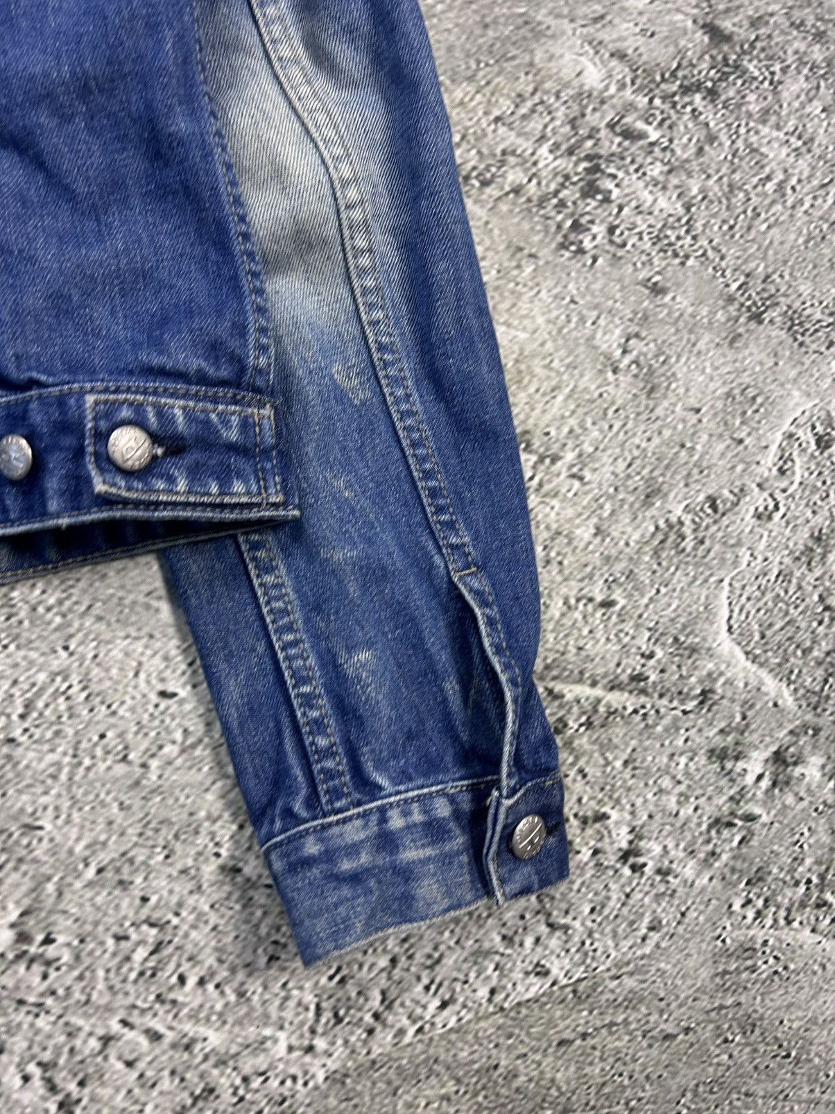 Diesel × Vintage Diesel denim jacket blue Size L / US 10 / IT 46 - 6 Thumbnail