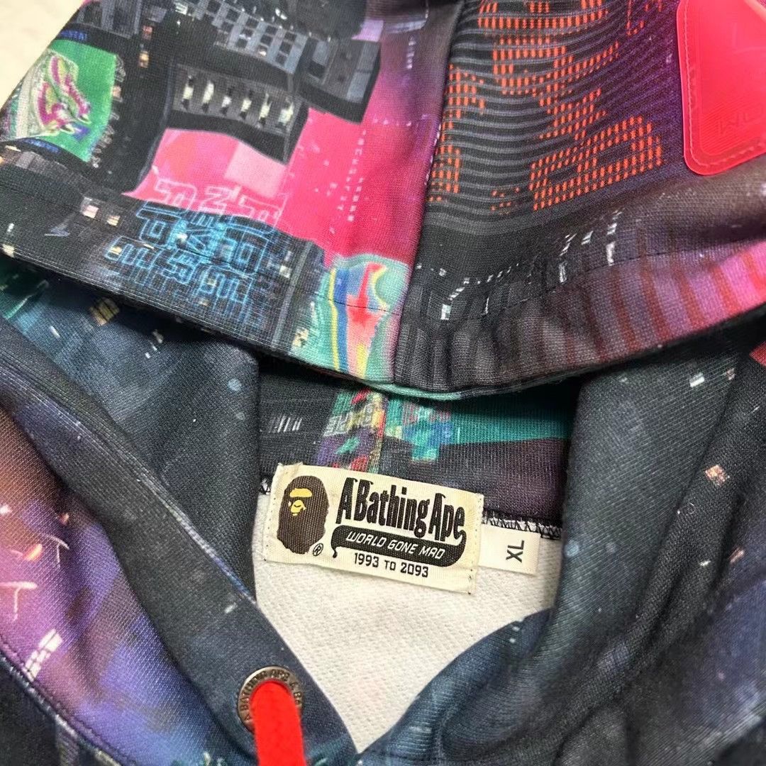 Bape LIMITED SIGHTSEEING HOODIE Size US XL / EU 56 / 4 - 4 Thumbnail