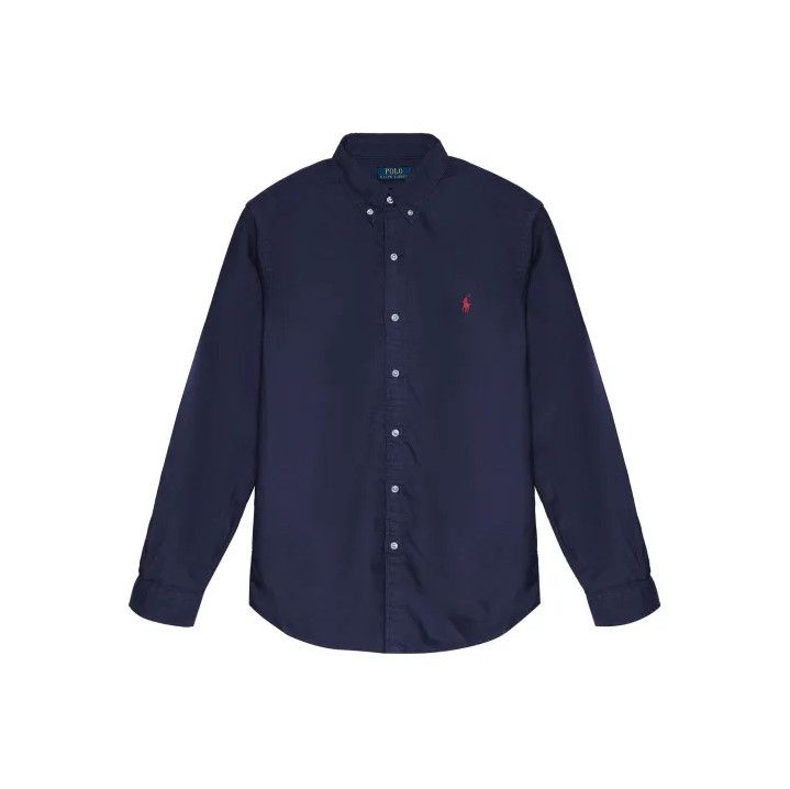 Polo Ralph Lauren Polo Ralph Lauren Logo Embroidered Oxford Long Sleeve Shirt Size US M / EU 48-50 / 2 - 1 Thumbnail