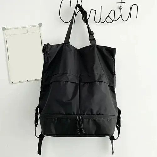 VIBE Utility grunge military tote bag backpack Size ONE SIZE - 3 Thumbnail