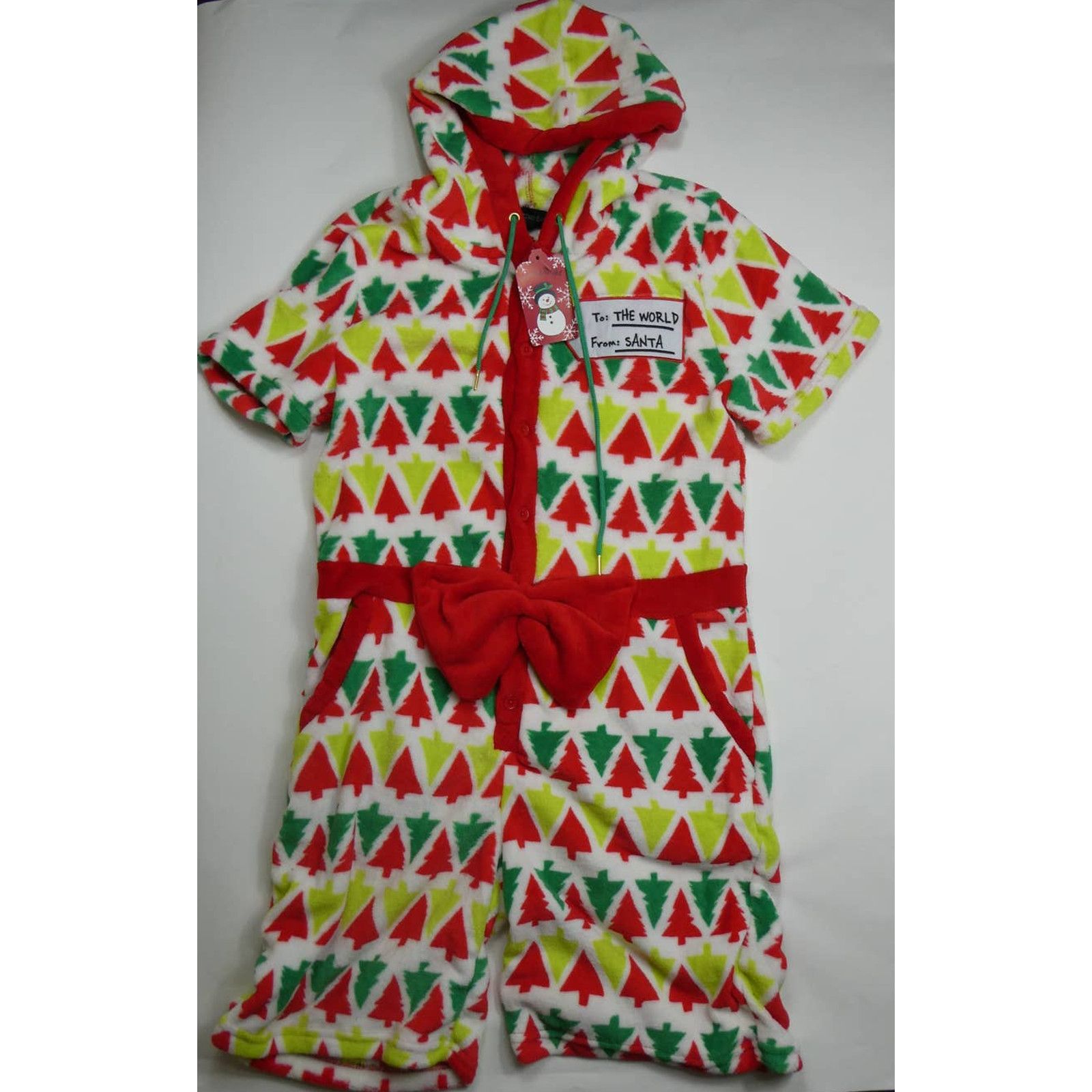 Other Blizzard Bay Christmas Tree Ugly Christmas Romper, SMALL Size US S / EU 44-46 / 1 - 1 Thumbnail