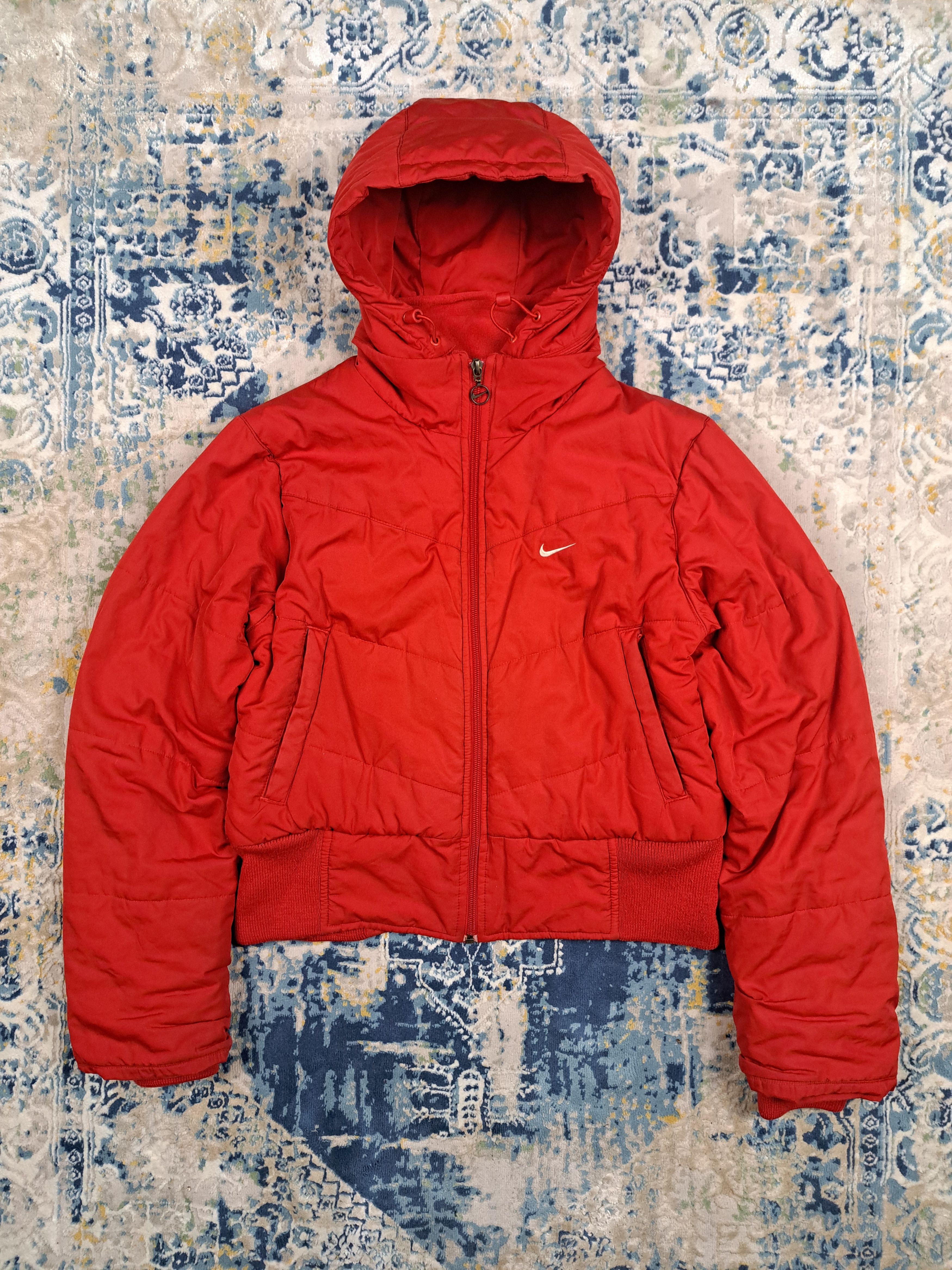 Nike Vintage y2k Nike Cropped Winter Jacket 00s Gorpcore Size M / US 6-8 / IT 42-44 - 1 Thumbnail