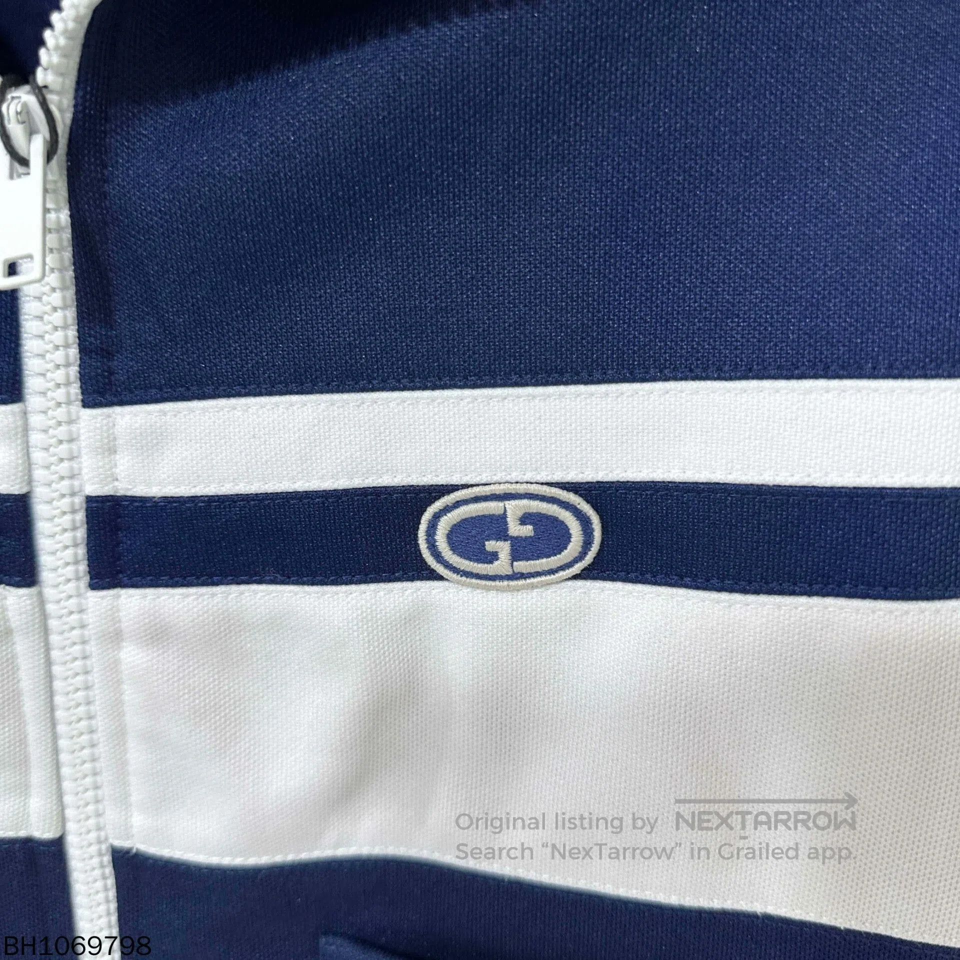 Gucci Gucci Stripe Patchwork Logo Zip Jacket. Size XS / US 0-2 / IT 36-38 - 5 Thumbnail