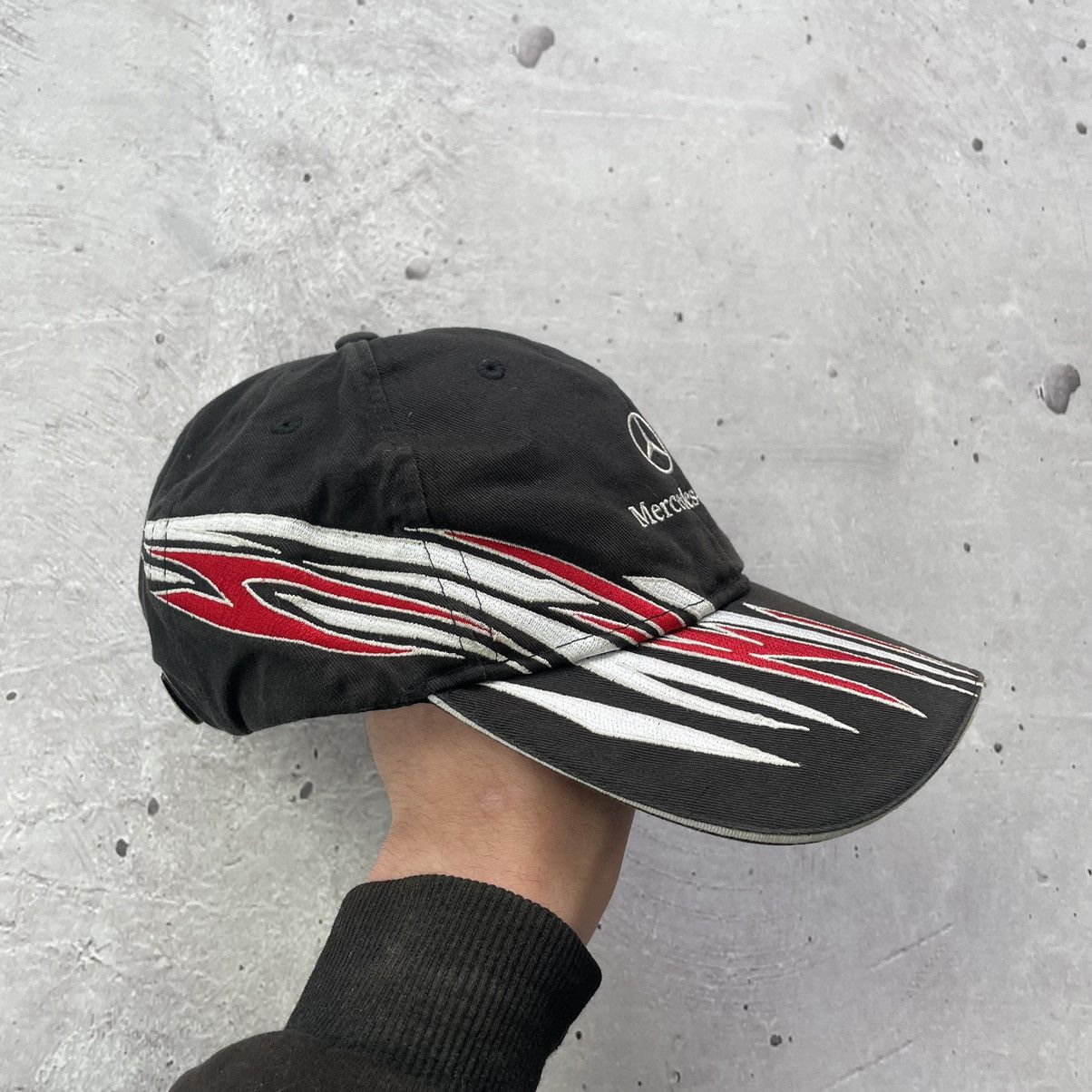 Mercedes-Benz × Vintage Vintage Mercedes-Benz Streetwear hat cap y2k Size ONE SIZE - 3 Thumbnail