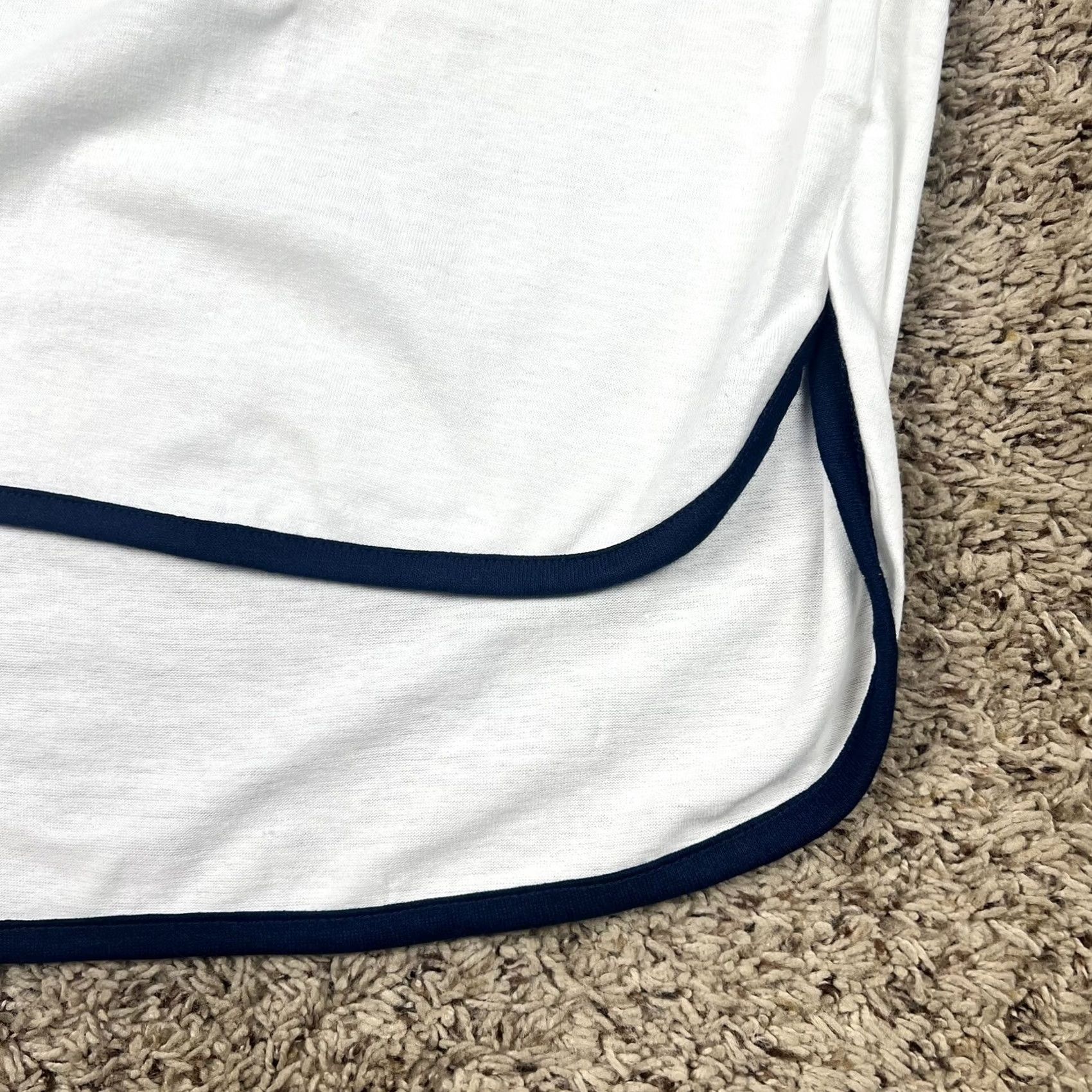 Nautica VINTAGE Nautical Sail Boat Puff Print Graphic Shirt M White 50/50 USA 90s Unisex Adults Mens Womens Size US M / EU 48-50 / 2 - 6 Thumbnail