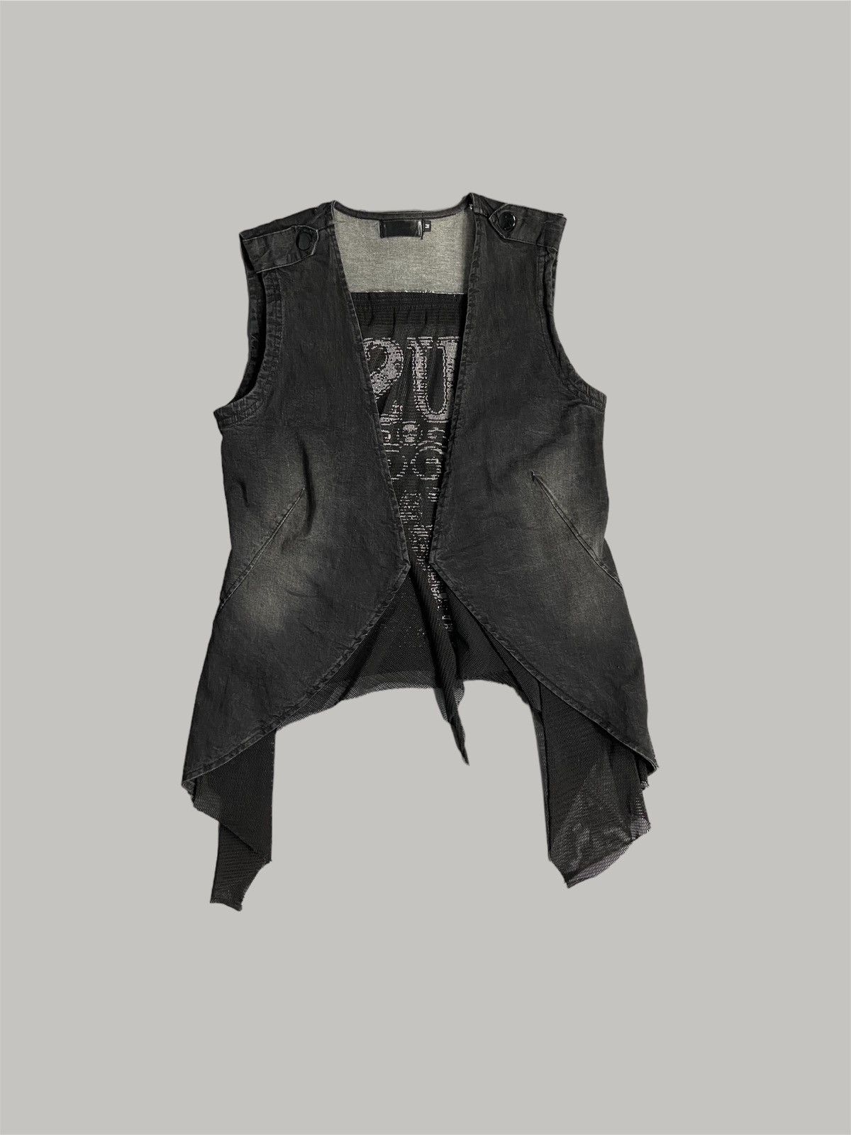 Hysteric Glamour Margera Style Gothic Vest Skate Or Die Size US S / EU 44-46 / 1 - 17 Thumbnail