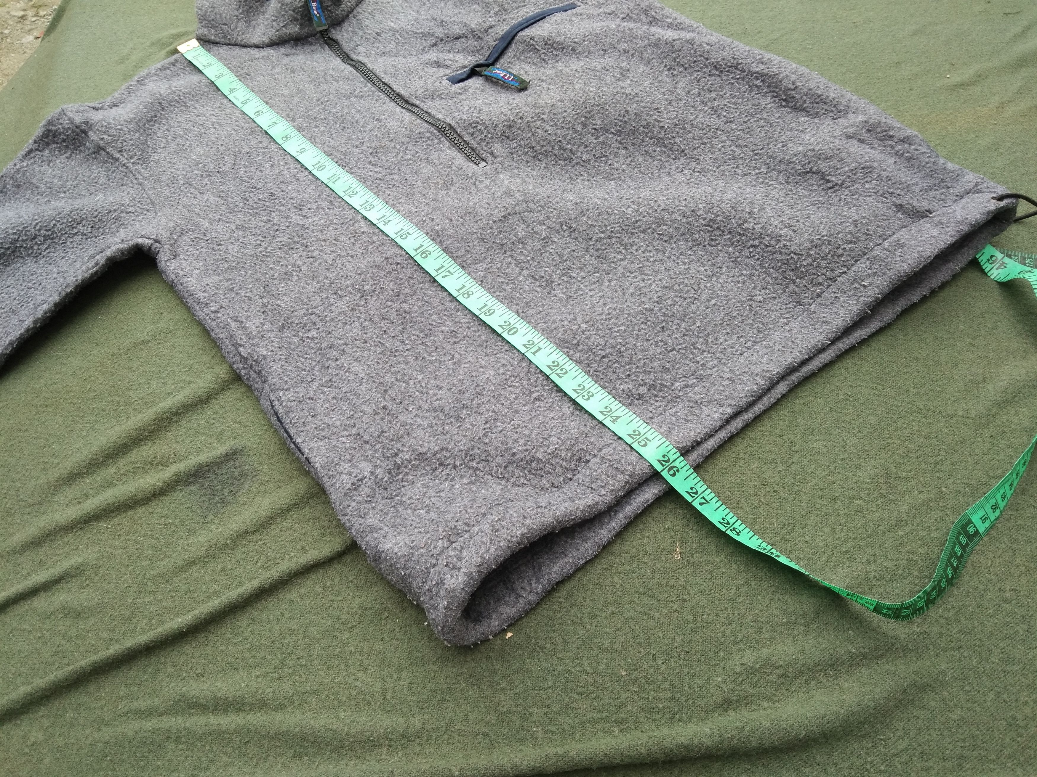 L.L. Bean × Vintage AW L.L BEAN HALF-ZIPPER FLEECE SWEATER Size S / US 4 / IT 40 - 11 Thumbnail