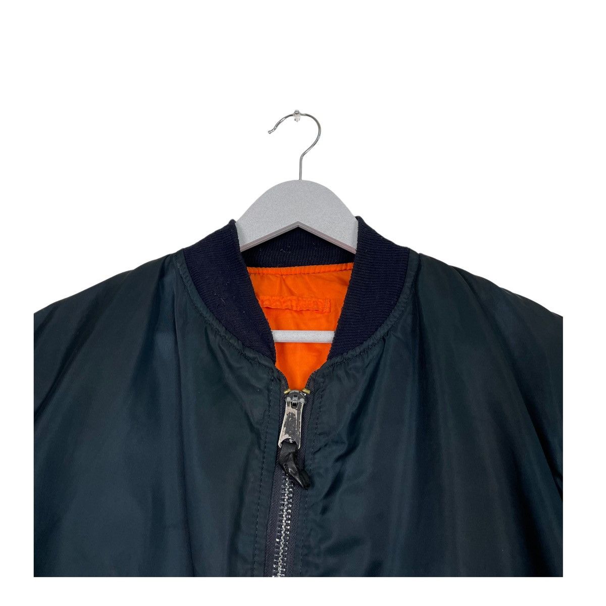 Alpha Industries × Vintage 💥ALPHA INDUSTRIES MA 1 FLIGHT RIOT BOMBER Size US L / EU 52-54 / 3 - 4 Thumbnail