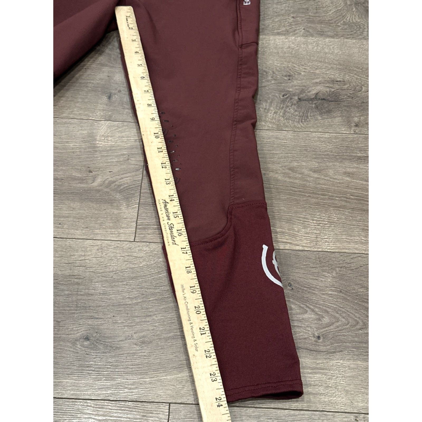 Vintage Equestrian Stockholm Riding Pants XL Blue Compression Skinny Tights Unisex Adults Size US 26 / EU 42 - 2 Thumbnail