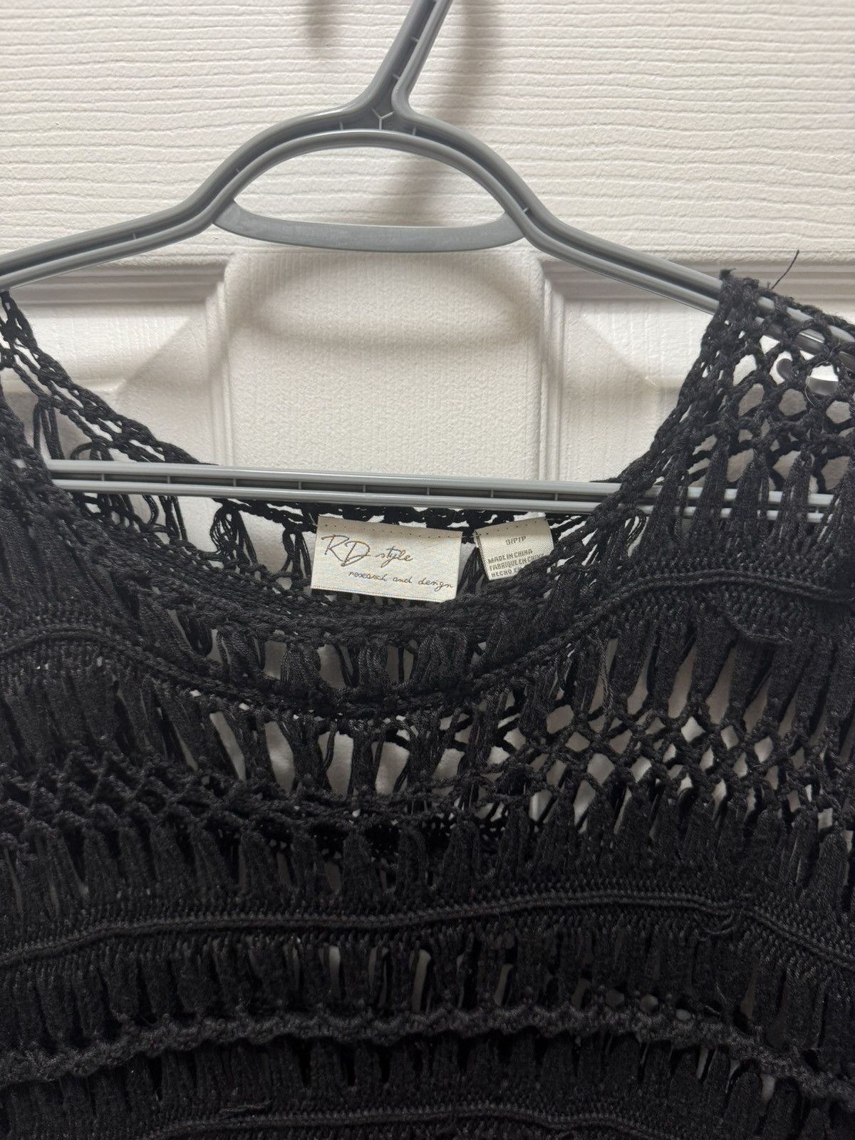Other RD Style Knitted Avant Garde Top Black Overshirt Size US L / EU 52-54 / 3 - 3 Thumbnail