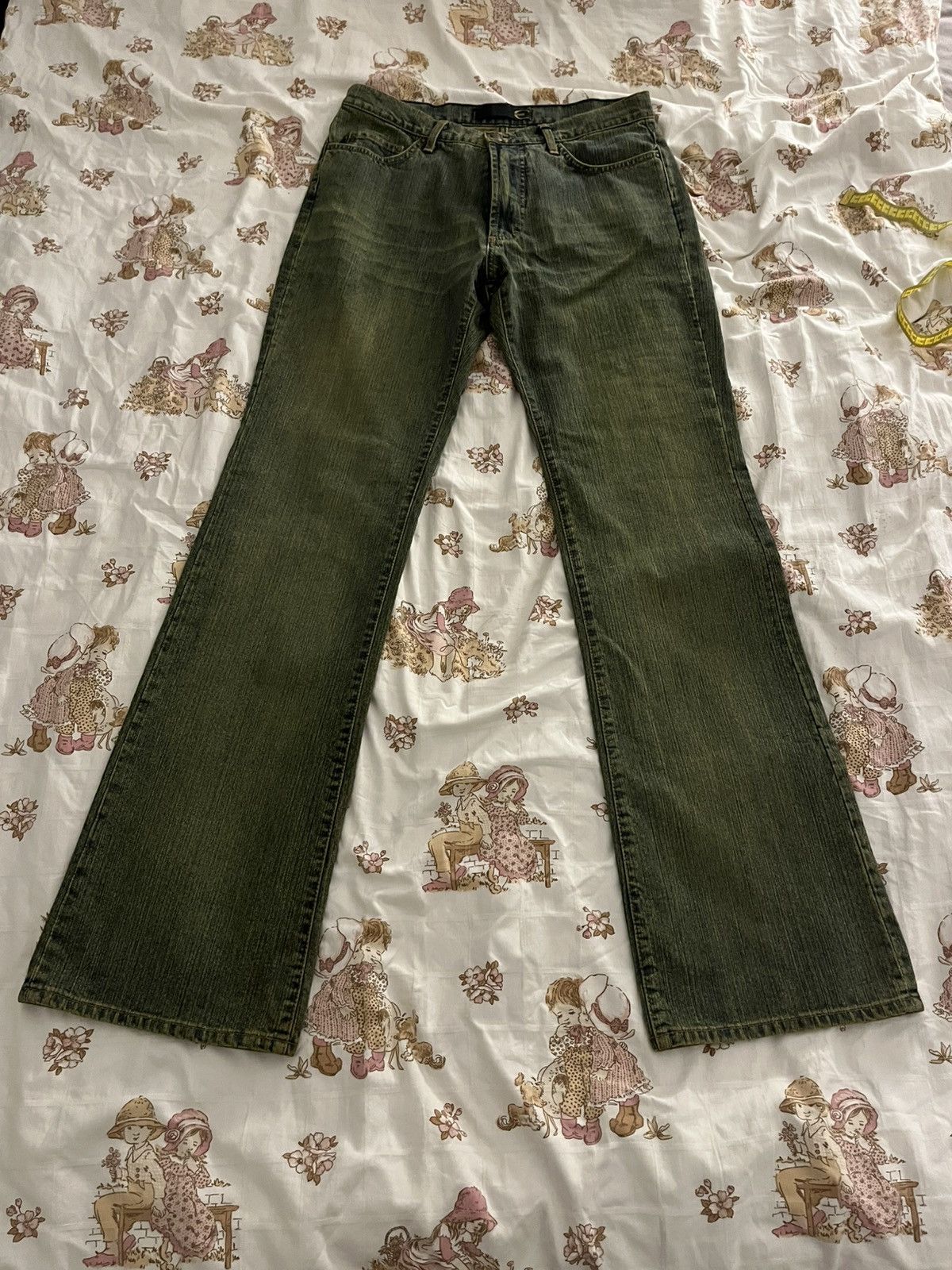 Just Cavalli Vintage Sandblasted Cavalli Jeans Size US 33 - 1 Thumbnail