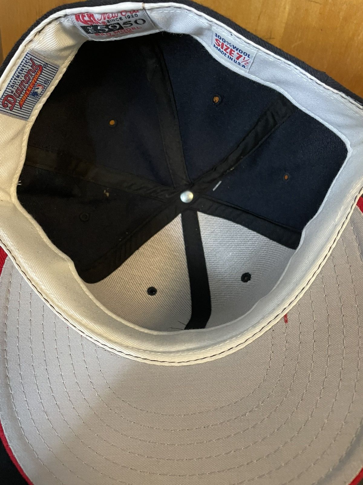 New Era New Era Diamond Collection Angels Fitted Hat Size 7 1/2 MLB Size ONE SIZE - 9 Thumbnail