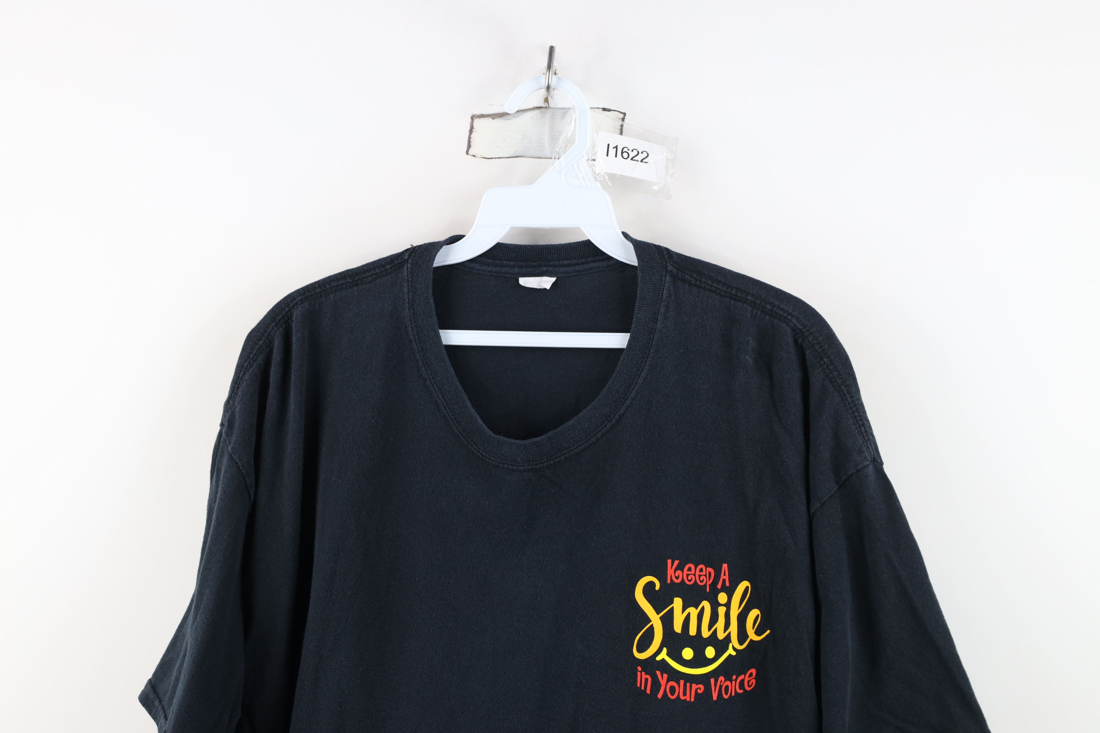 Vintage Vintage Y2K Streetwear Angelou A Smile In Your Voice T-Shirt Size US XXL / EU 58 / 5 - 2 Thumbnail