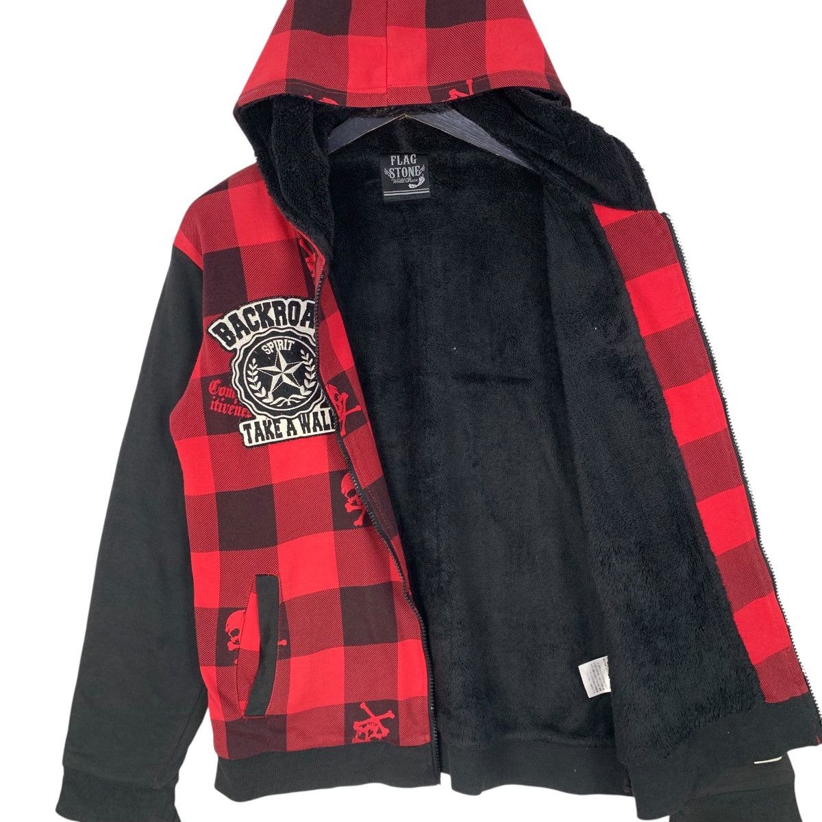 If Six Was Nine Vintage Flag Stone Japanese Brand Hoodie Big Logo Skulls Size US S / EU 44-46 / 1 - 12 Thumbnail