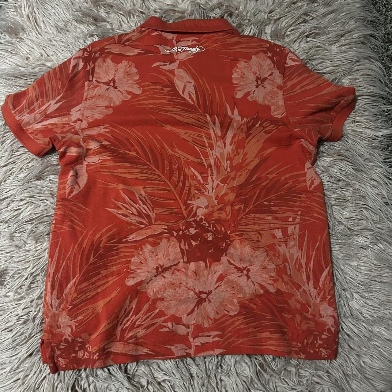 Ed Hardy Ed Hardy Floral Polo Size US M / EU 48-50 / 2 - 3 Thumbnail