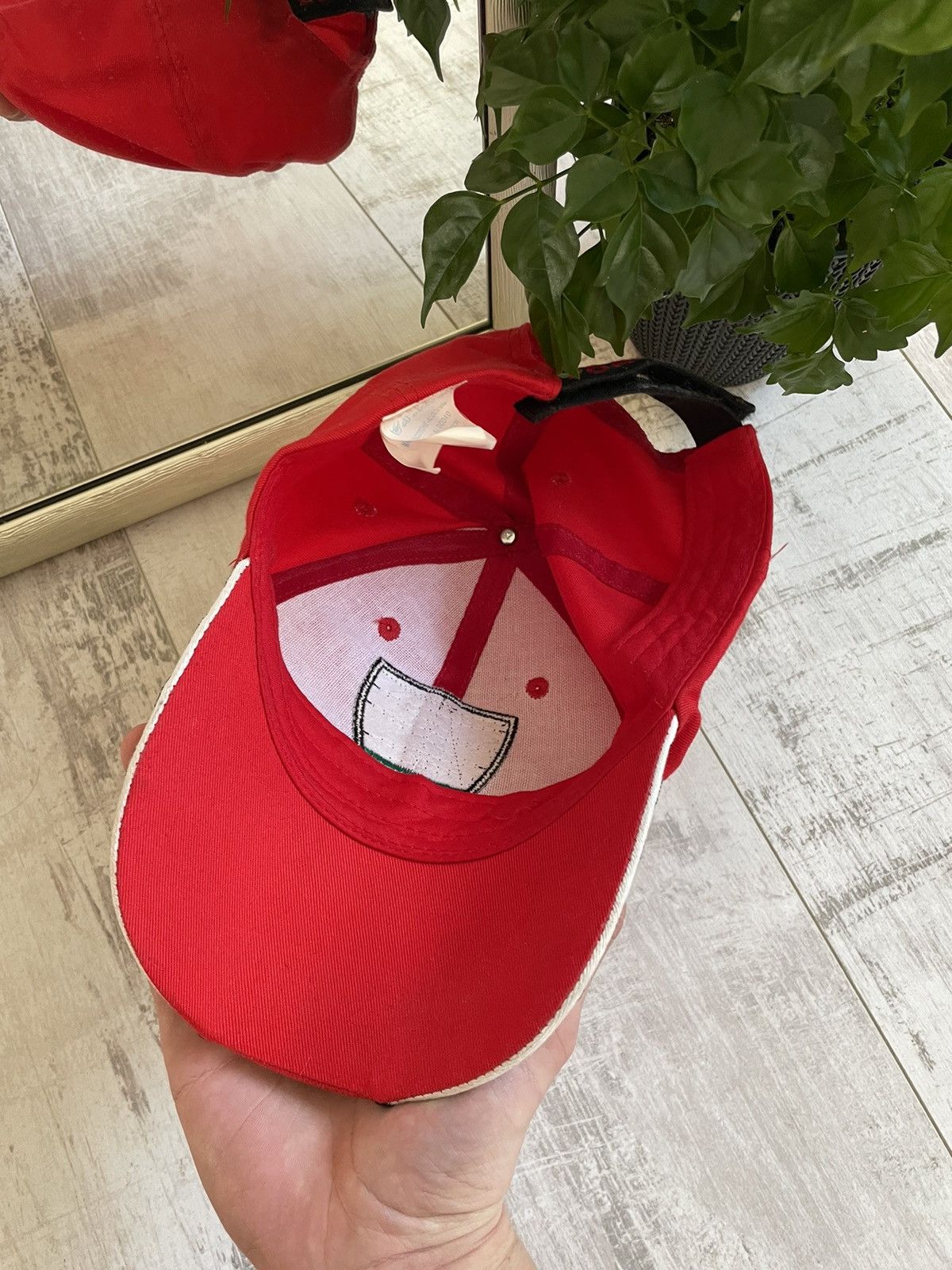 Formula 1 × Vintage Vintage Formula 1 Racing 90’s Hat Cap Ferrari Style Size ONE SIZE - 7 Thumbnail