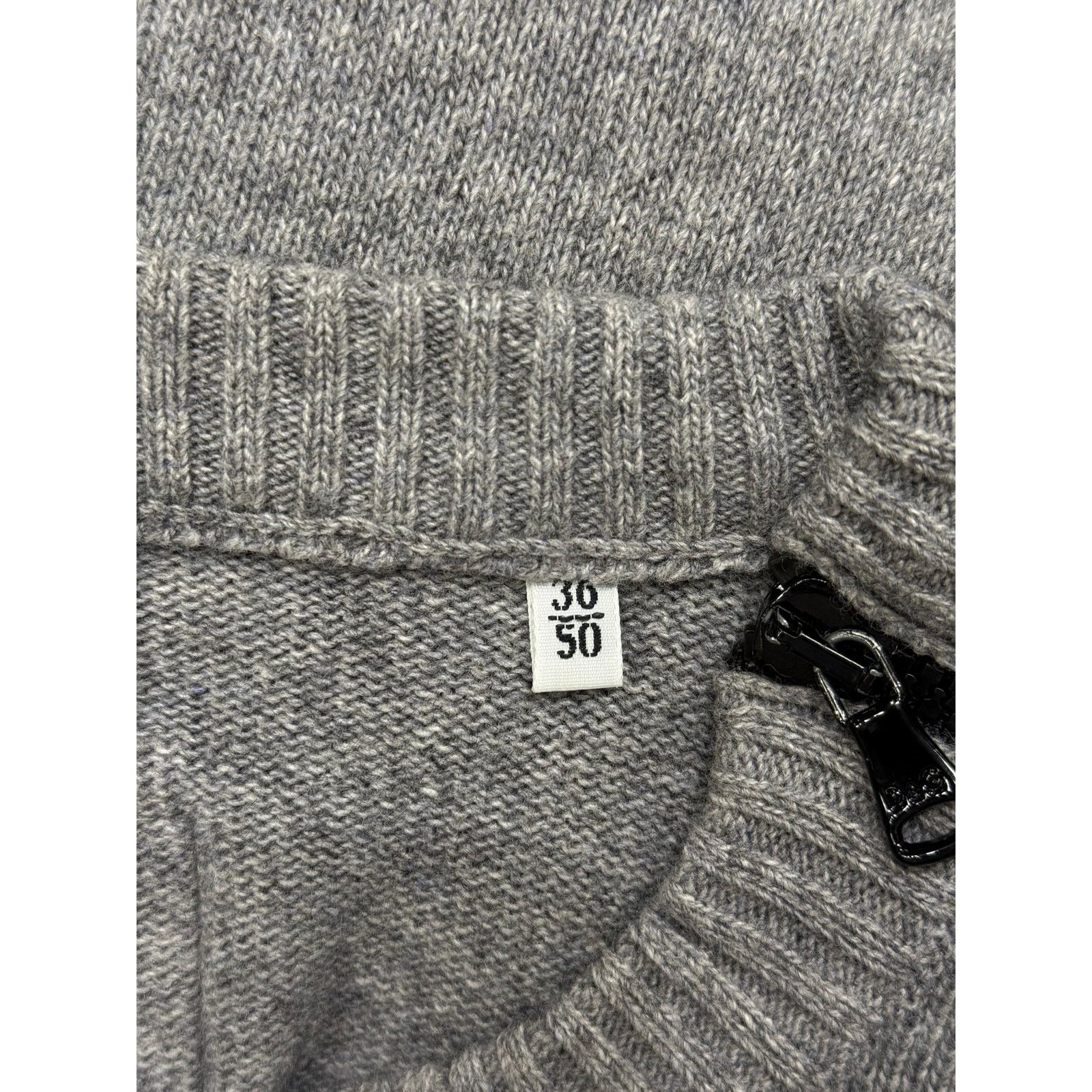 Dolce & Gabbana 2003 Dolce & Gabbana zipped sweatshirt Size US M / EU 48-50 / 2 - 8 Thumbnail