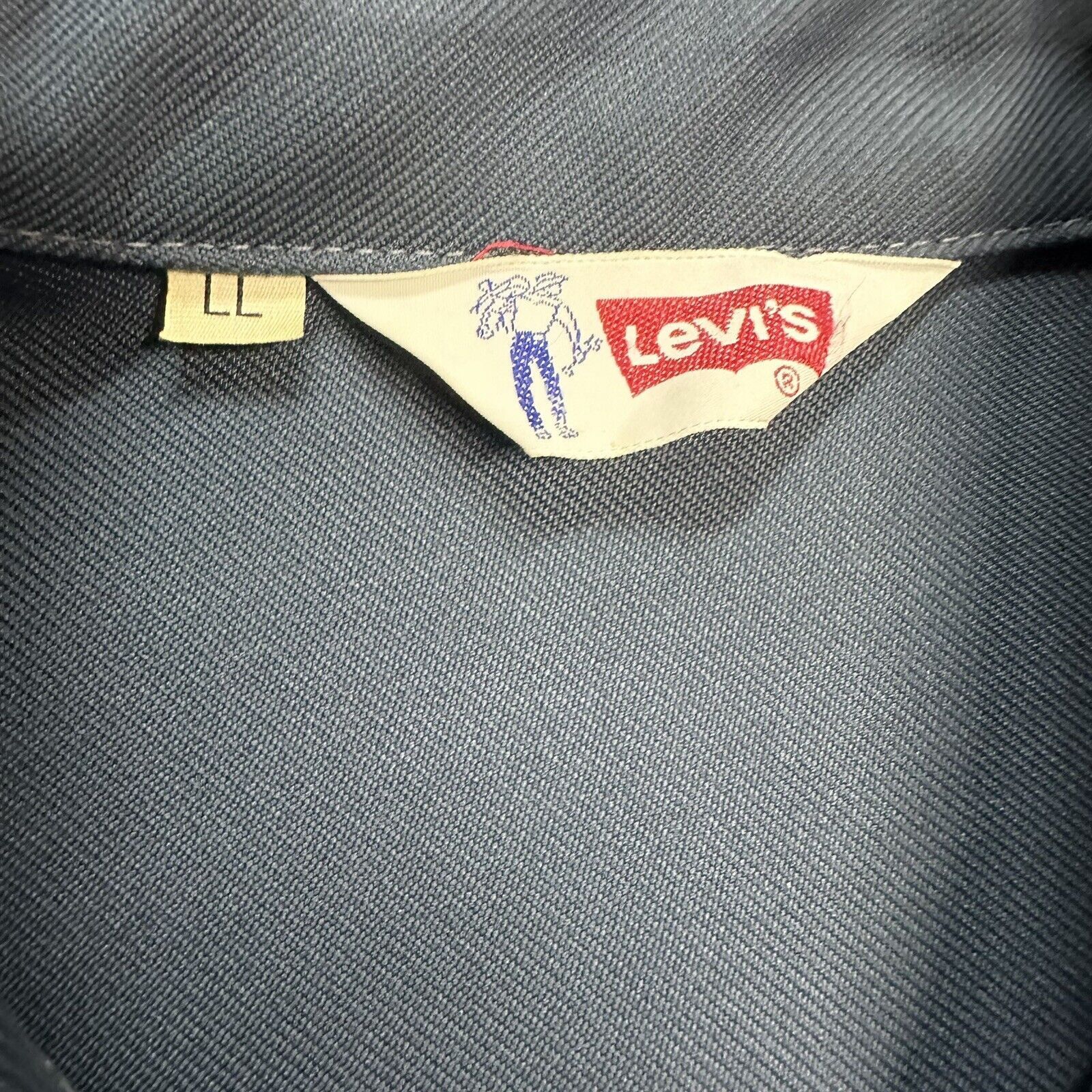 Levi's × Vintage Vintage 70s Levi’s Sta Prest Teal Shirt Jacket Made In USA Size US L / EU 52-54 / 3 - 4 Thumbnail