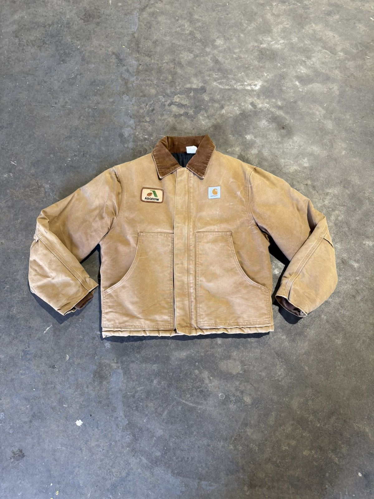 Carhartt Vintage Carhartt Arctic Quilt Lined Full Zip Jacket Size US M / EU 48-50 / 2 - 1 Thumbnail
