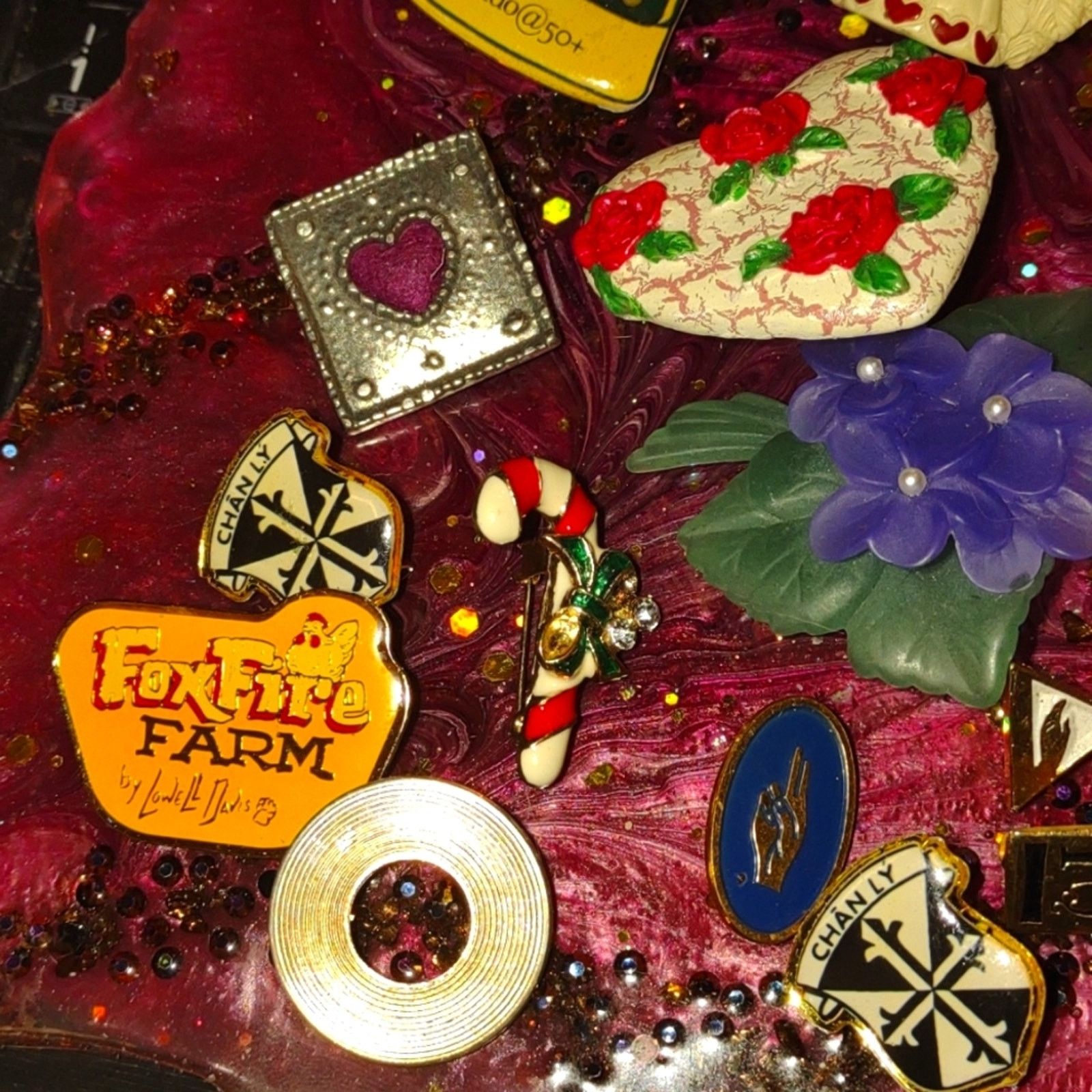 Vintage Huge vintage lot of 30 pins / brooches really cute! Size ONE SIZE - 7 Thumbnail