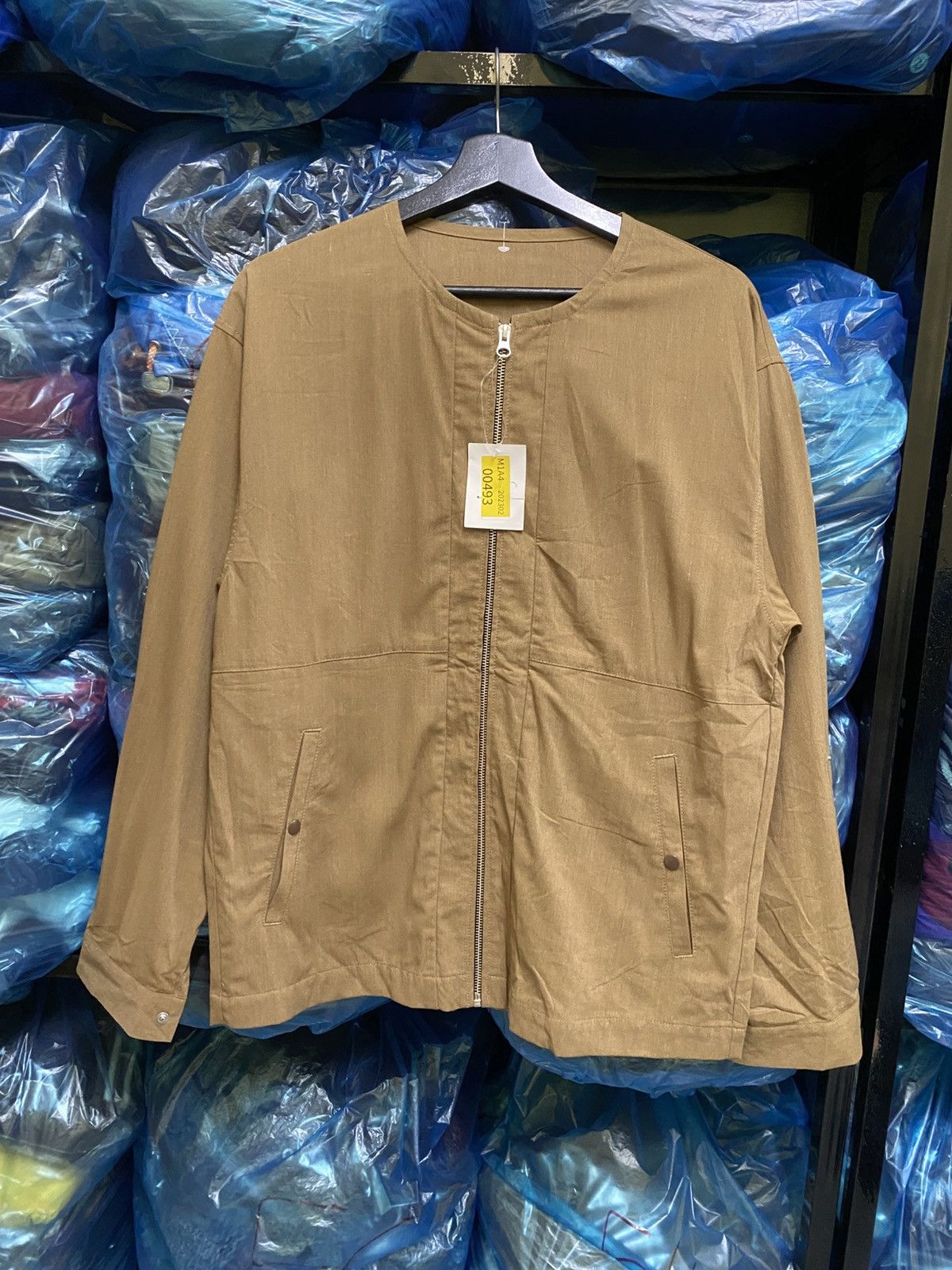 Japanese Brand NO COLLAR BRILZON JACKET MADE IN JAPAN Size US M / EU 48-50 / 2 - 1 Thumbnail