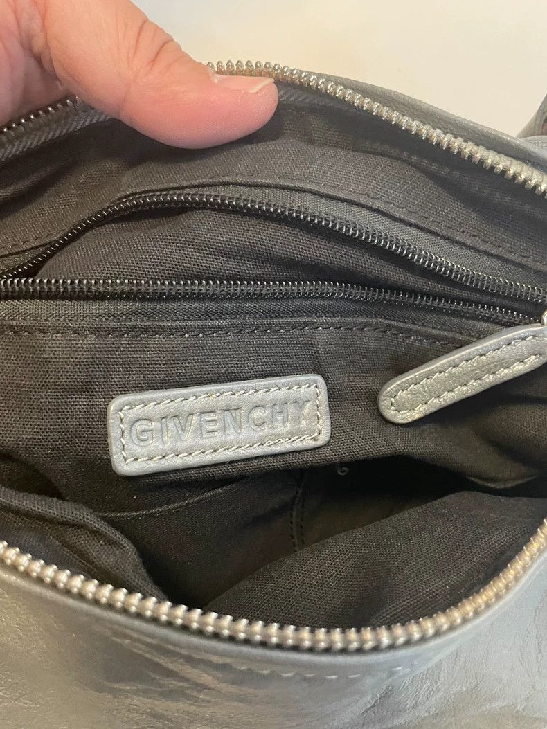 Other Givenchy Crushed leather bag, gray, genuine leather materi Size ONE SIZE - 6 Thumbnail