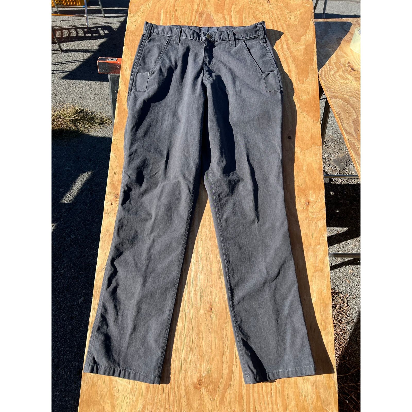 Carhartt Carhartt Relaxed Fit Canvas Gray Men 30x32 Work Pants Y2K Size US 30 / EU 46 - 2 Thumbnail