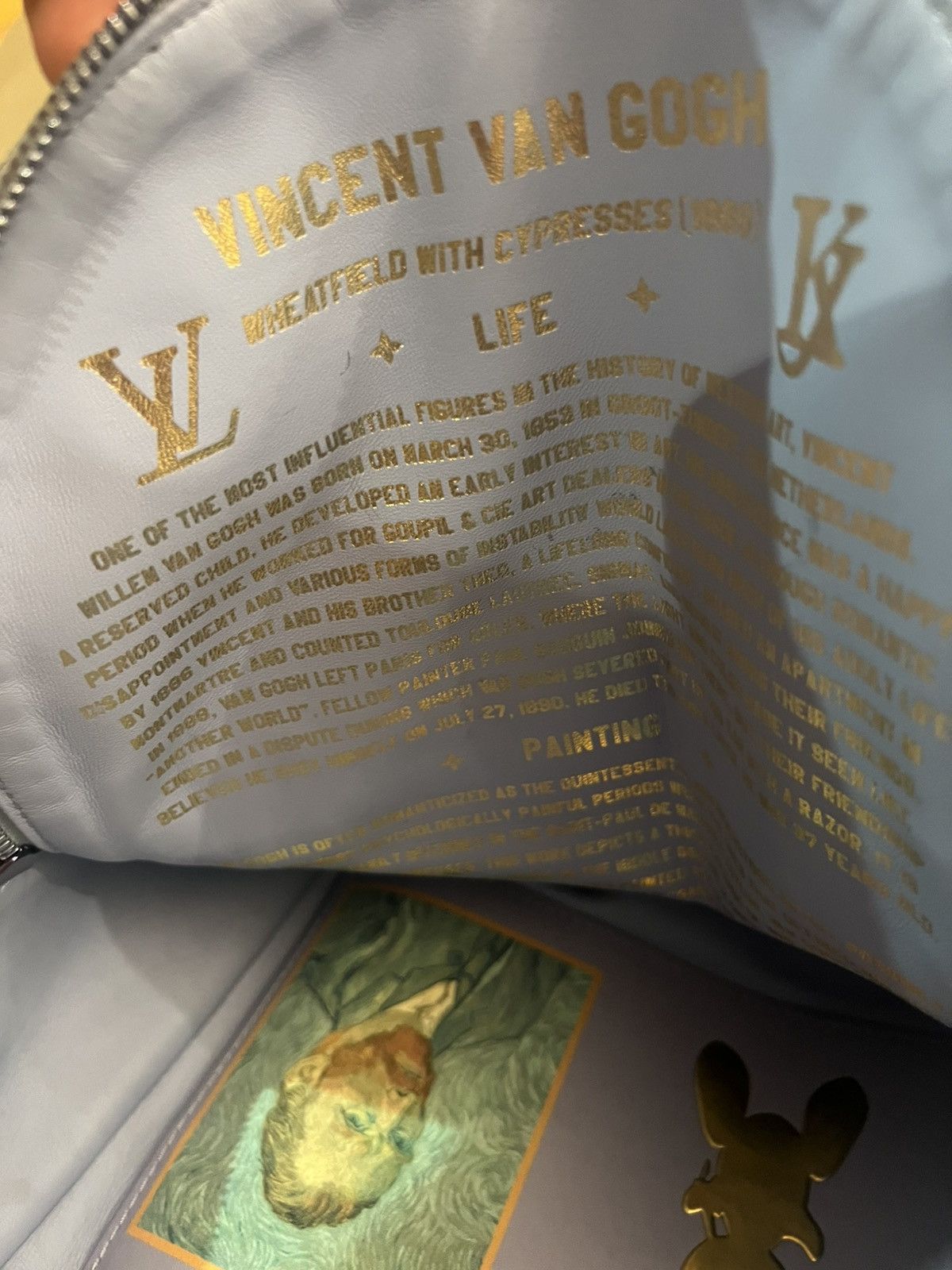 Louis Vuitton Louis Vuitton 2017 Van Gogh Palm Springs PM Backpack Size ONE SIZE - 17 Thumbnail