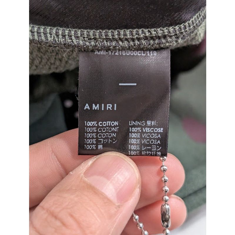 Amiri o1rshd1 Army Logo Sweatpant in Camo Size US 32 / EU 48 - 18 Thumbnail